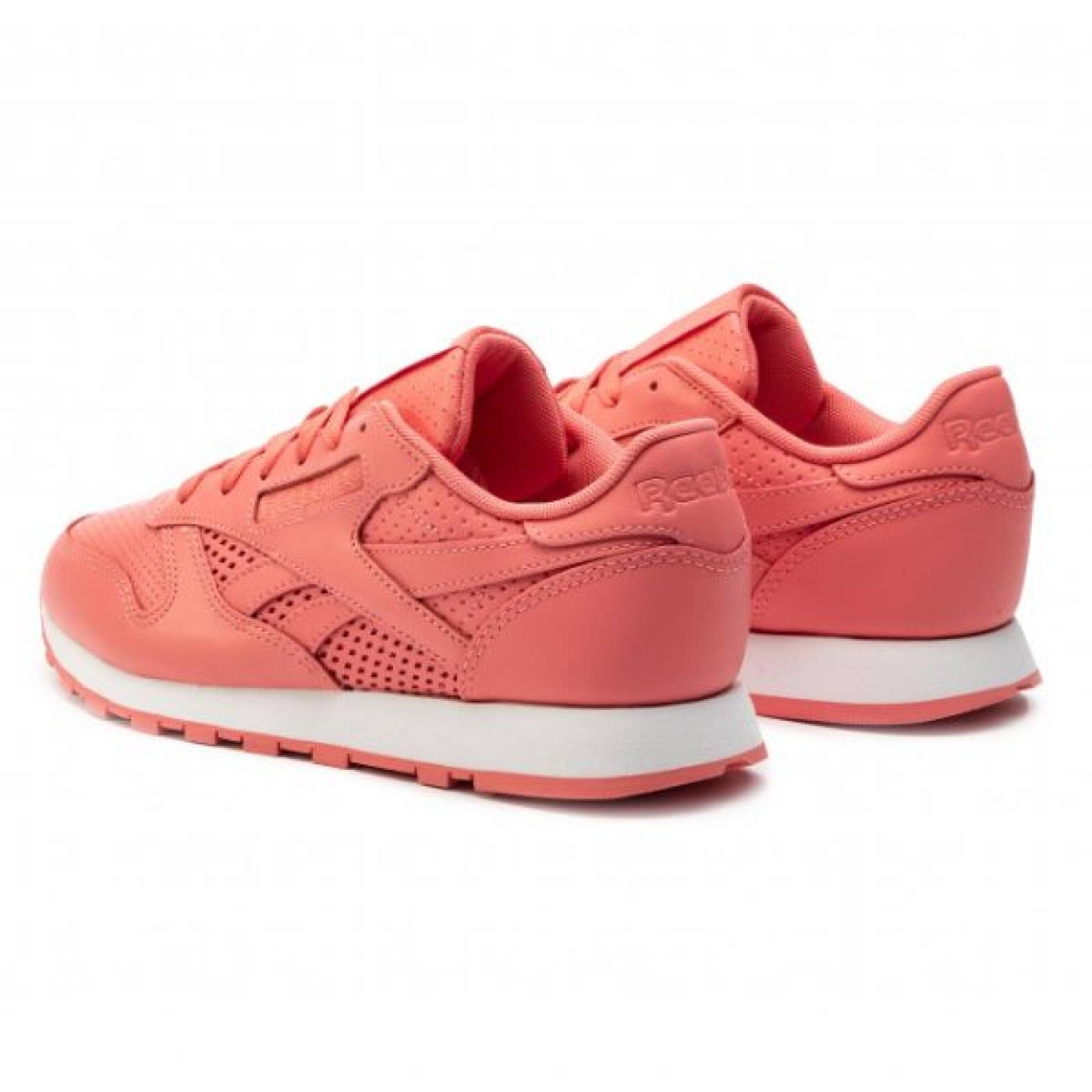 TENIS REEBOK CLASSIC LEATHER SALMON DAMA COMODO CN6728