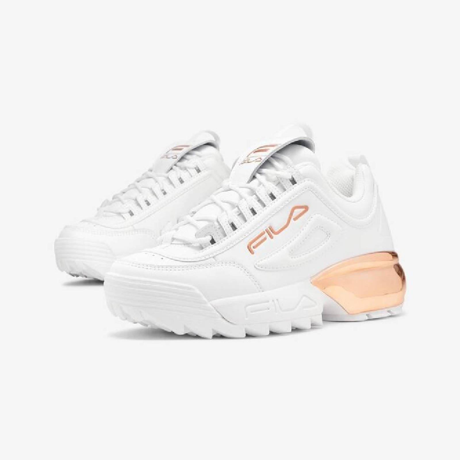 Tenis fila disruptor 2a chrome negro azul 5xm01121-964