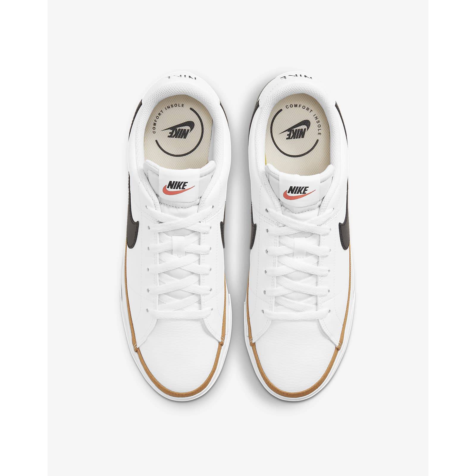 TENIS NIKE COURT LEGACY BLANCO-NEGRO CU4150-102