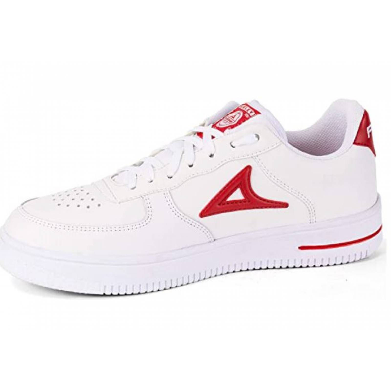 Tenis pirma urbano harley blanco-rojo caballero 5002