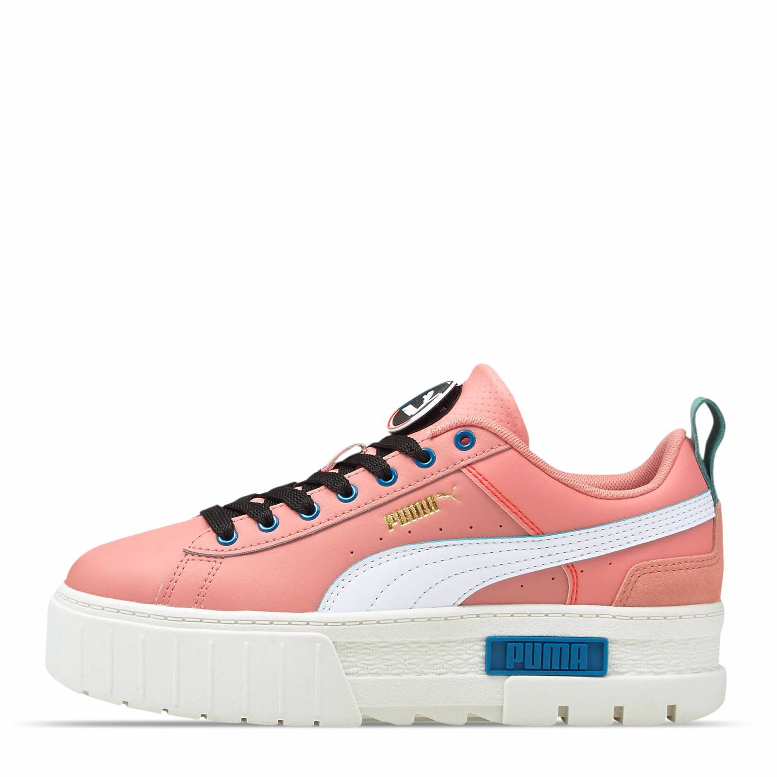 TENIS PUMA MAYZE GO FOR WMNS ROSA-BLANCO 383963-02