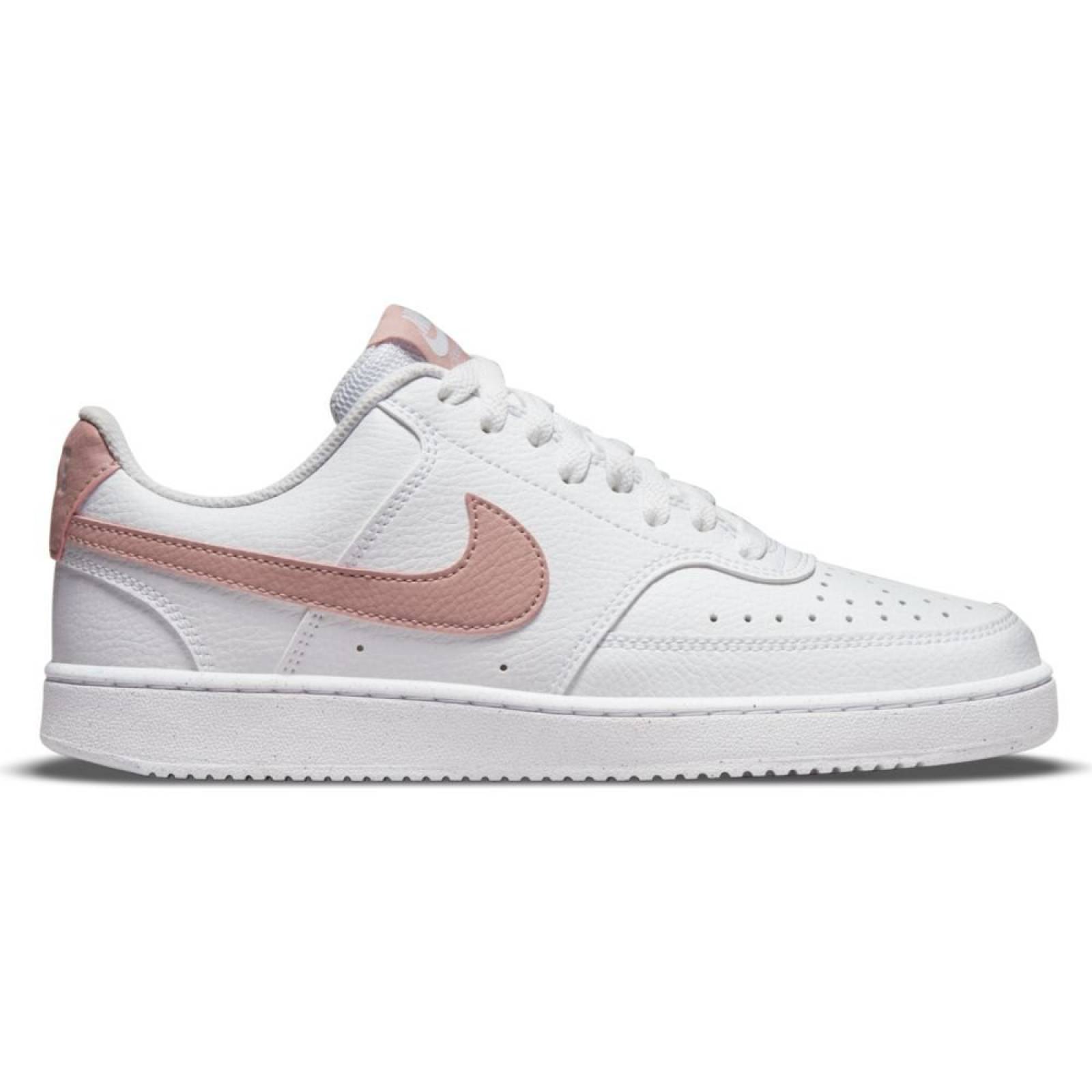 TENIS NIKE COURT VISION LO NN BLANCO-ROSA DAMA DH3158-102