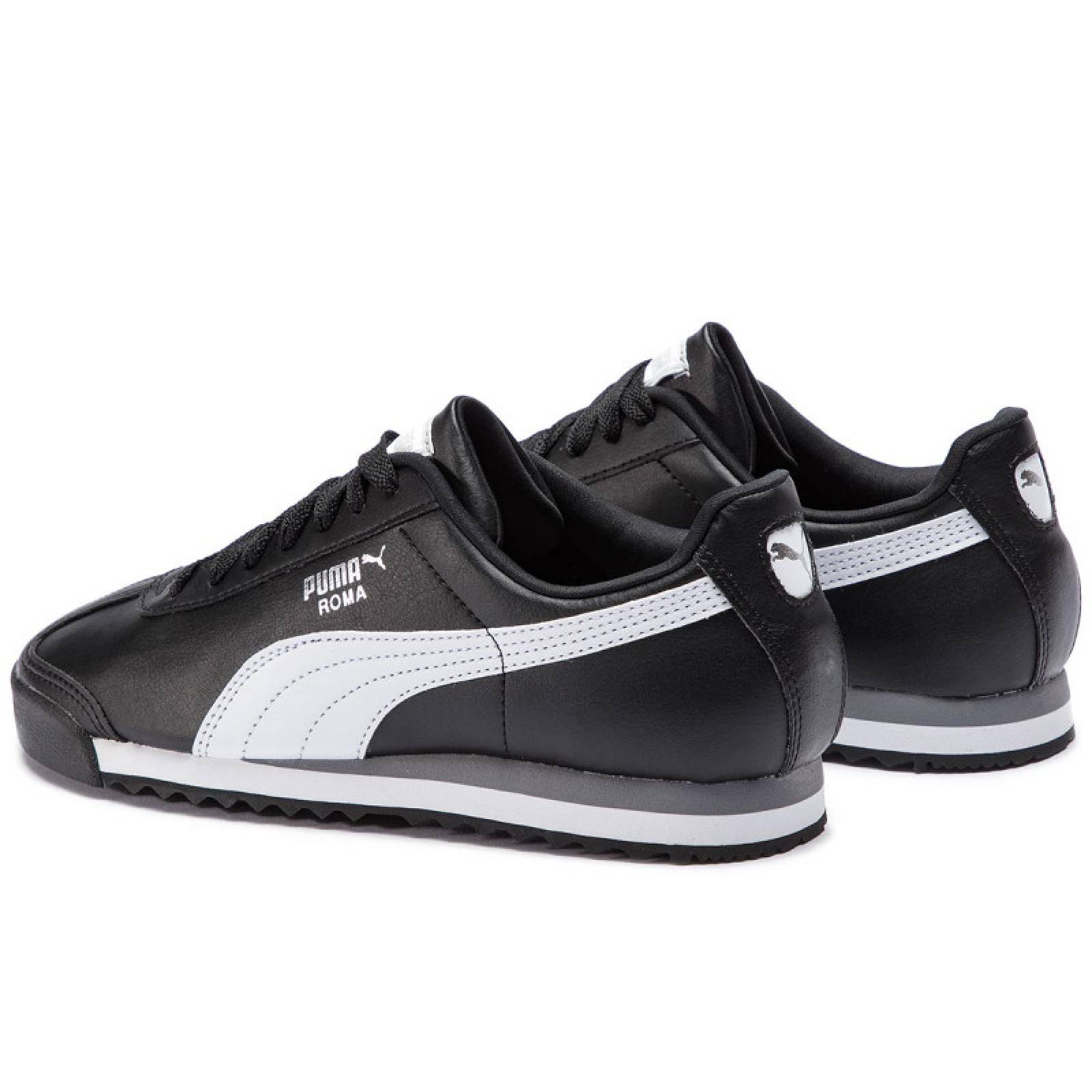 TENIS PUMA ROMA BASIC NEGRO LIFESTYLE CABALLERO 353572-11