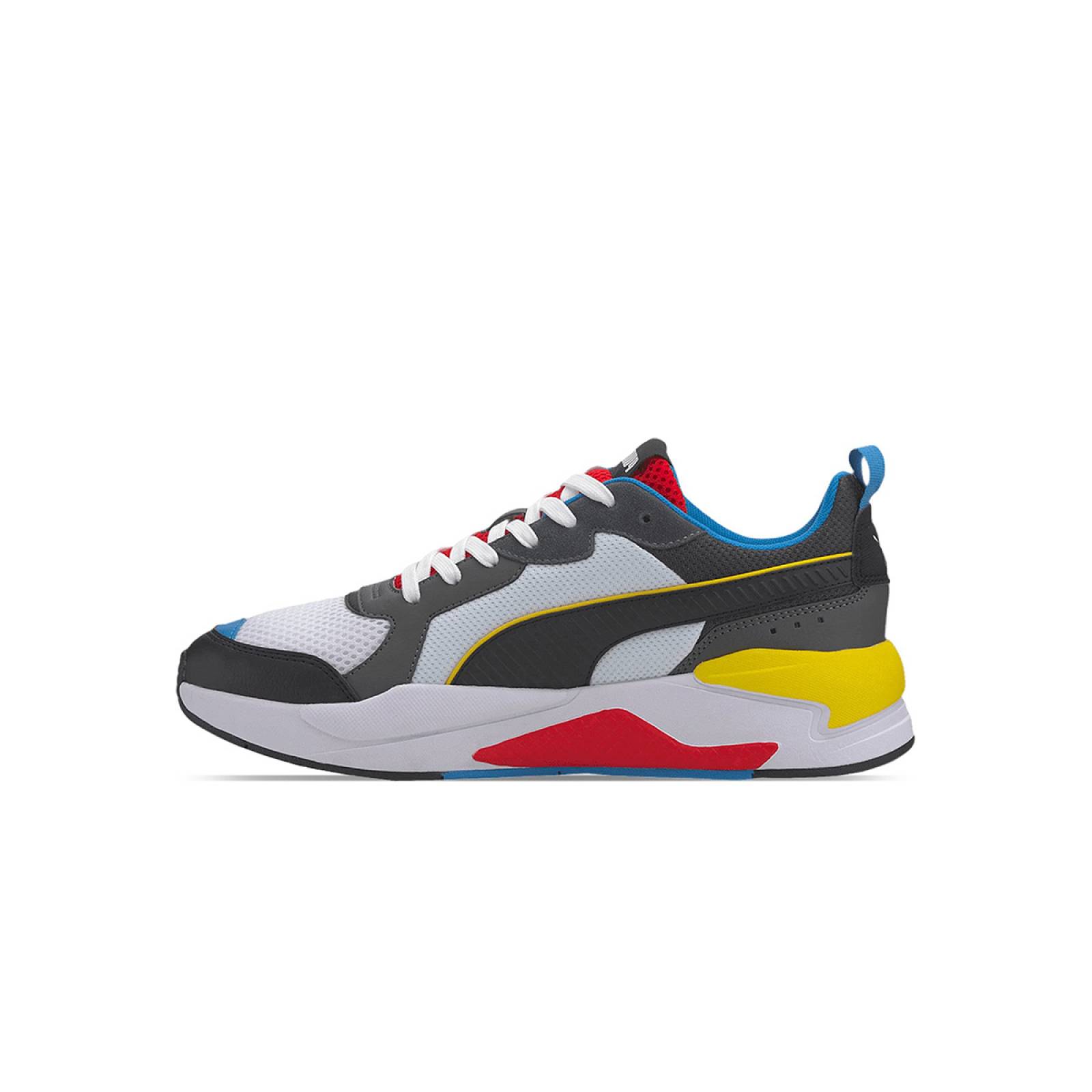 TENIS PUMA X-RAY BLANCO ROJO HOMBRE 372602-03