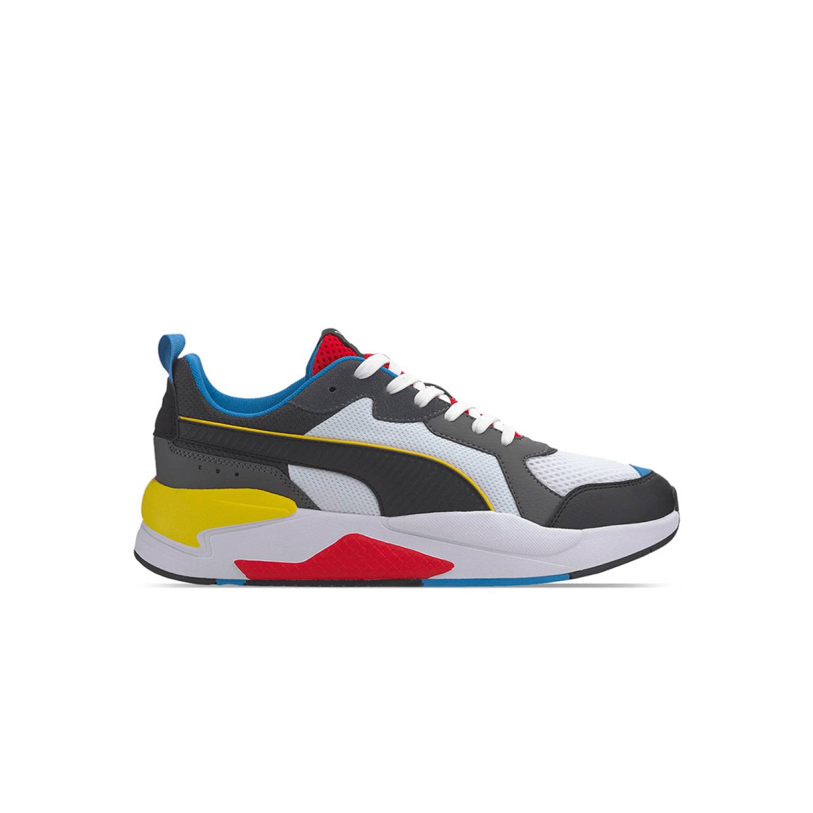 TENIS PUMA X-RAY BLANCO ROJO HOMBRE 372602-03