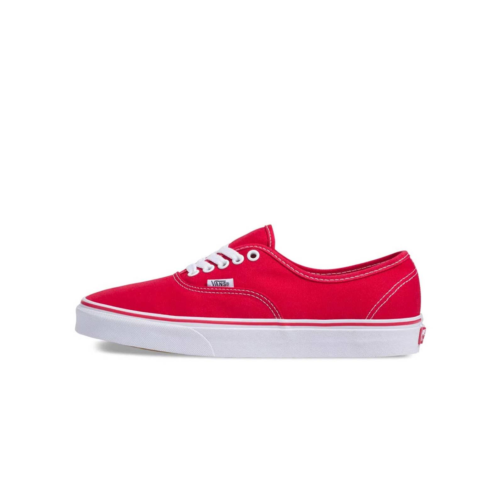 Imagenes de tenis vans rojos sale