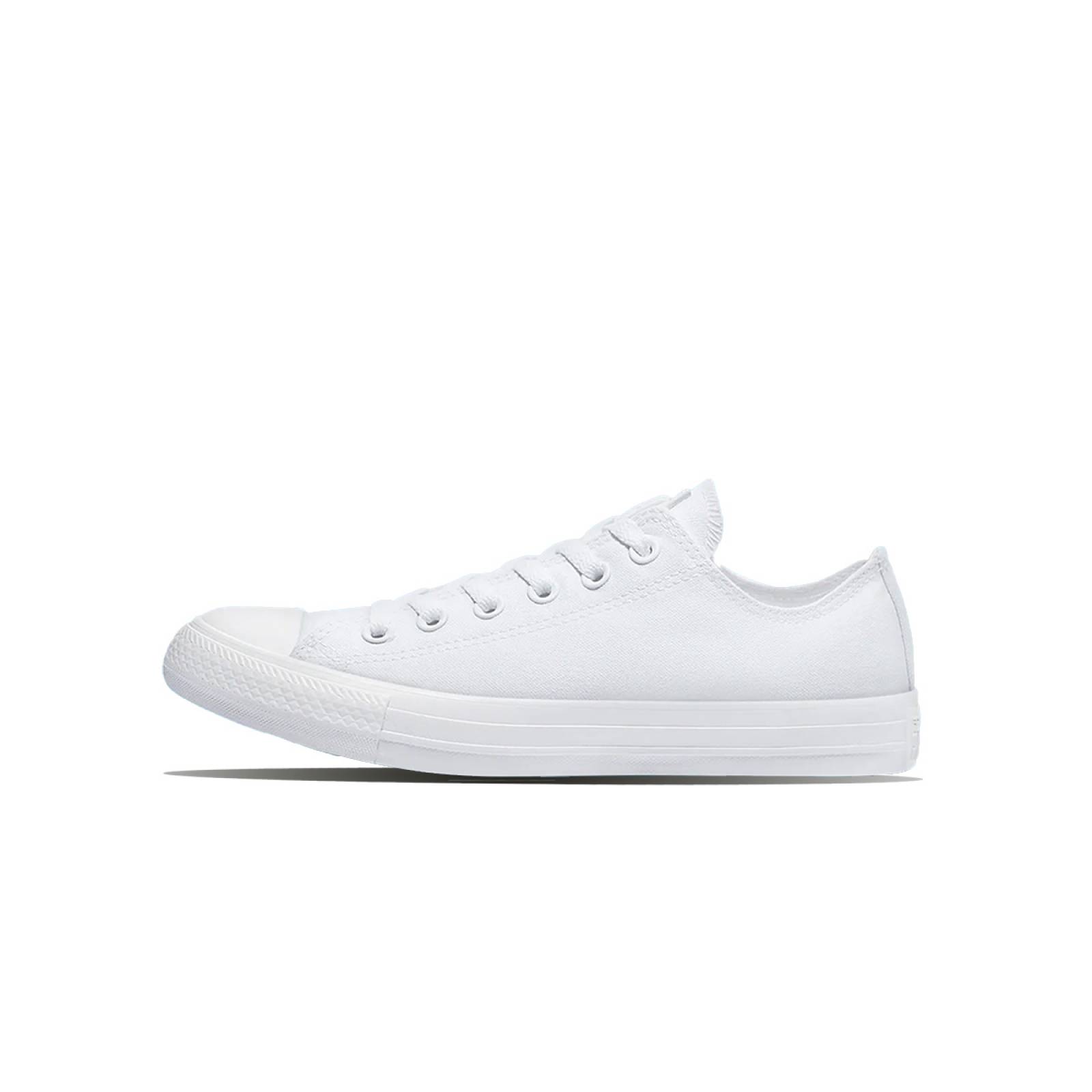 Tenis Converse Classic All Star Choclo Blanco Monocromo 1u647