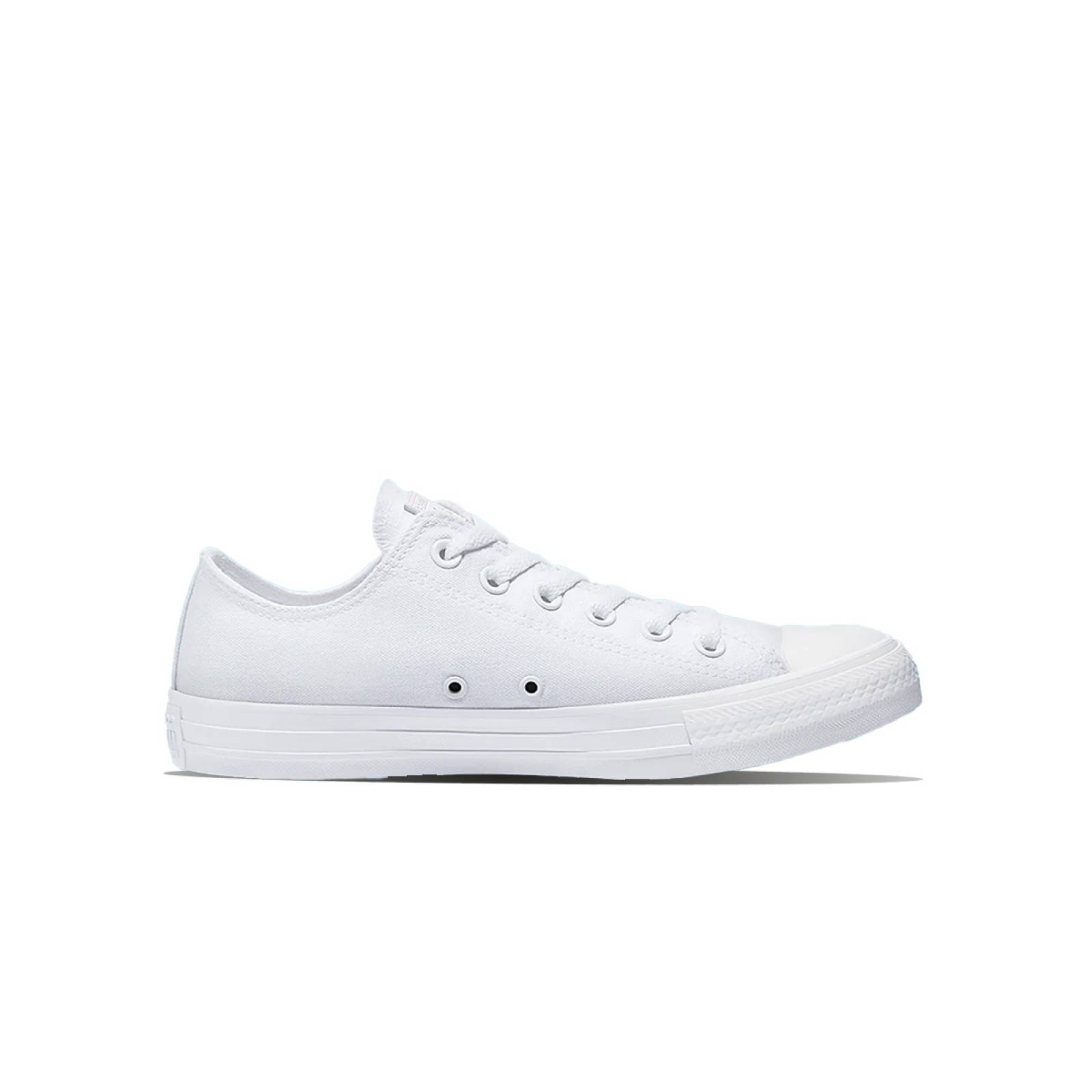 Tenis Converse Classic All Star Choclo Blanco Monocromo 1u647