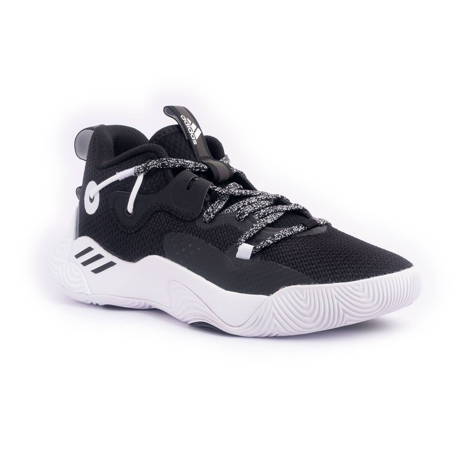 TENIS ADIDAS HARDEN STEPBACK 3 NEGRO/BLANCO BASQUETBALL SPORT COMODO LIGERO UNISEX GY8640