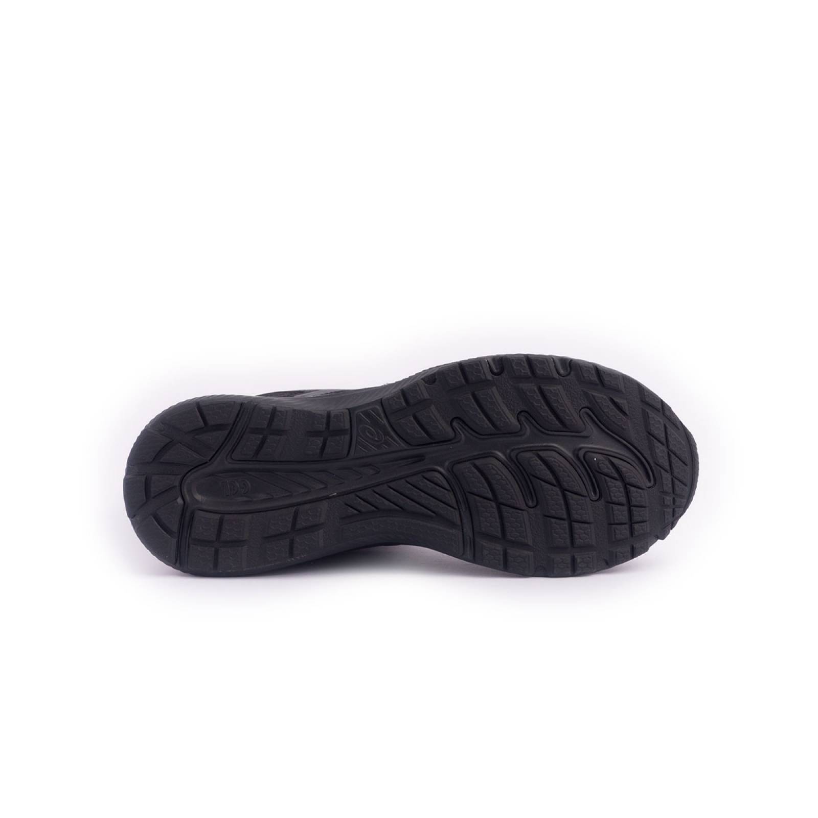 Tenis Asics Gel Contend 7 Negro/Gris Correr Entrenamiento Comodo Ligero 1011B040