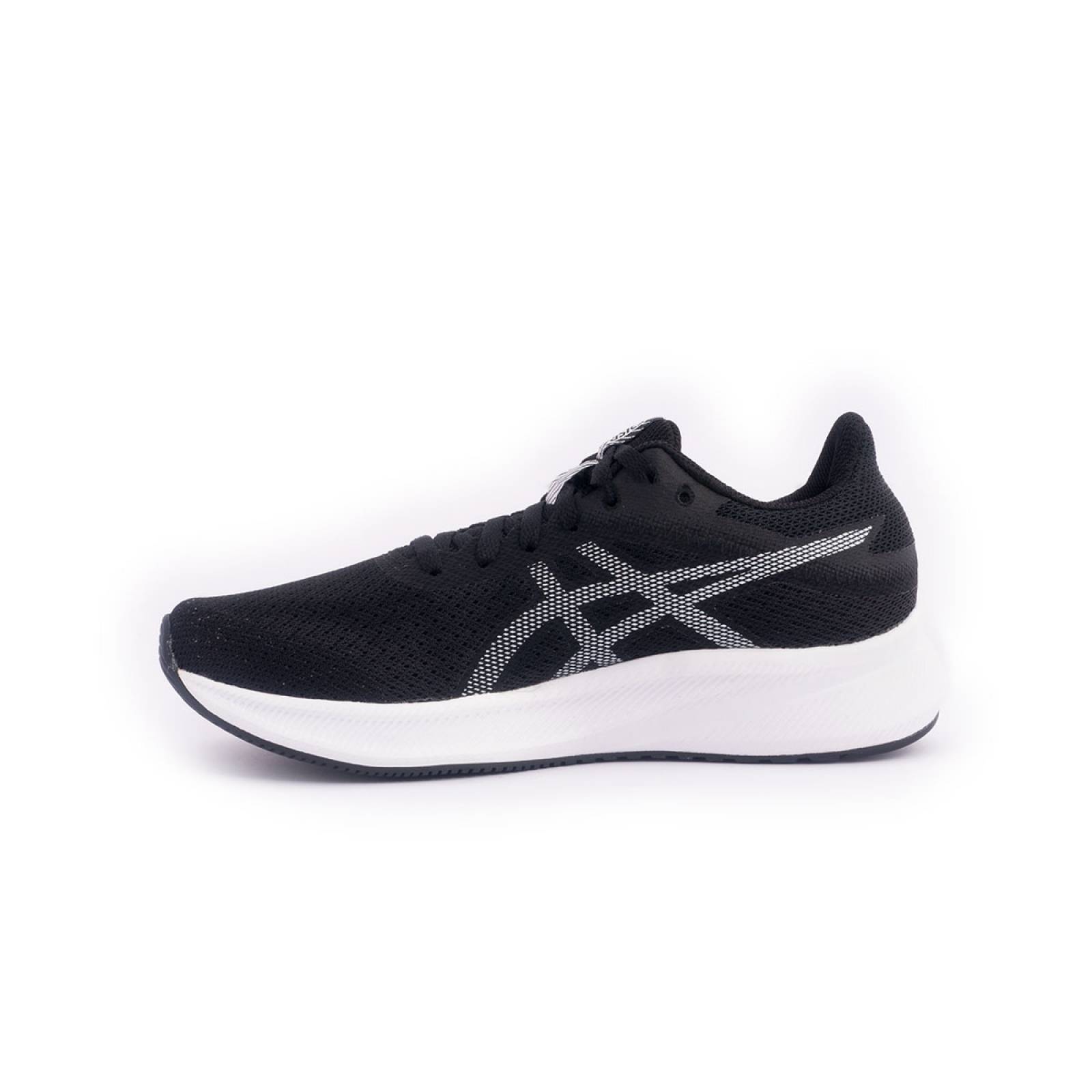 Tenis Asics Patriot 13 Negro/Blanco Running Sport Comodo Ligero Mujer 1012B312