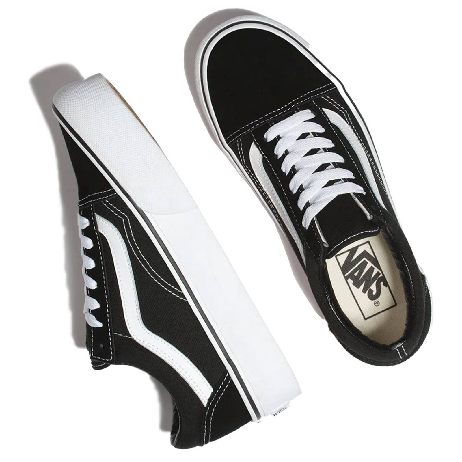 Zapatos vans hotsell color negro intenso