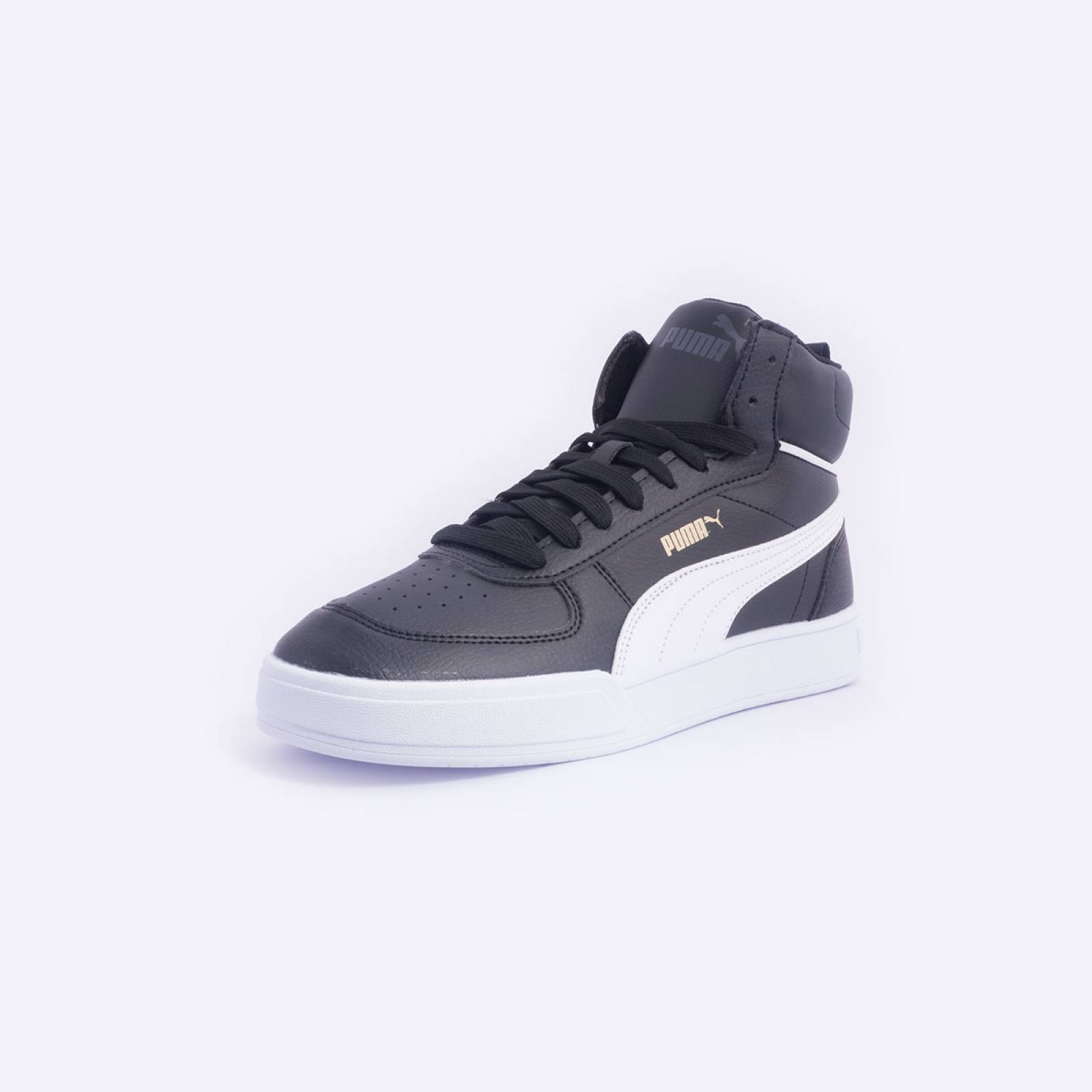 TENIS PUMA CAVEN MID NGO/BLANCO COMODO LIGERO BOTA 385843-02