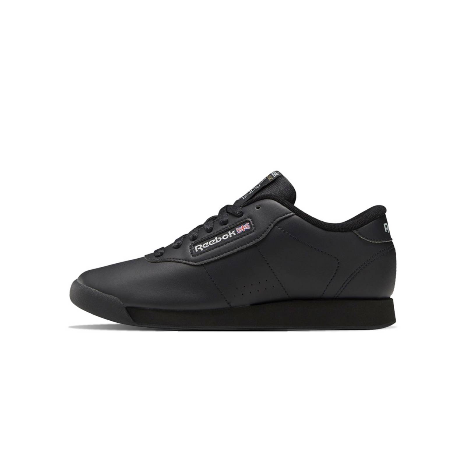 TENIS REEBOK PRINCESS CLASICO NEGRO COMODO LIGERO UNISEX 7344