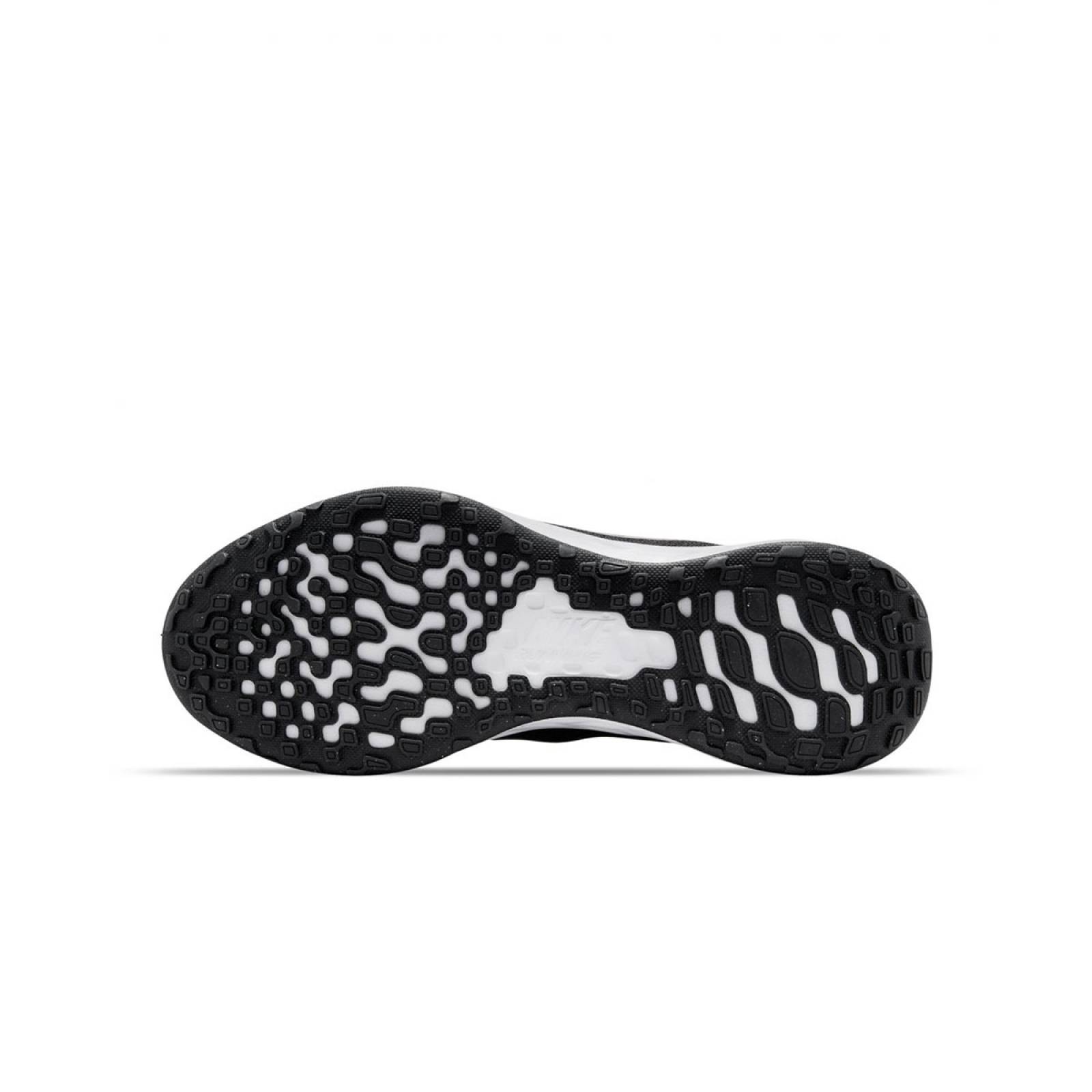 TENIS NIKE REVOLUTION 6 NN NEGRO/BLANCO CORRER SPORT COMODO LIGERO DAMA DC3729-003