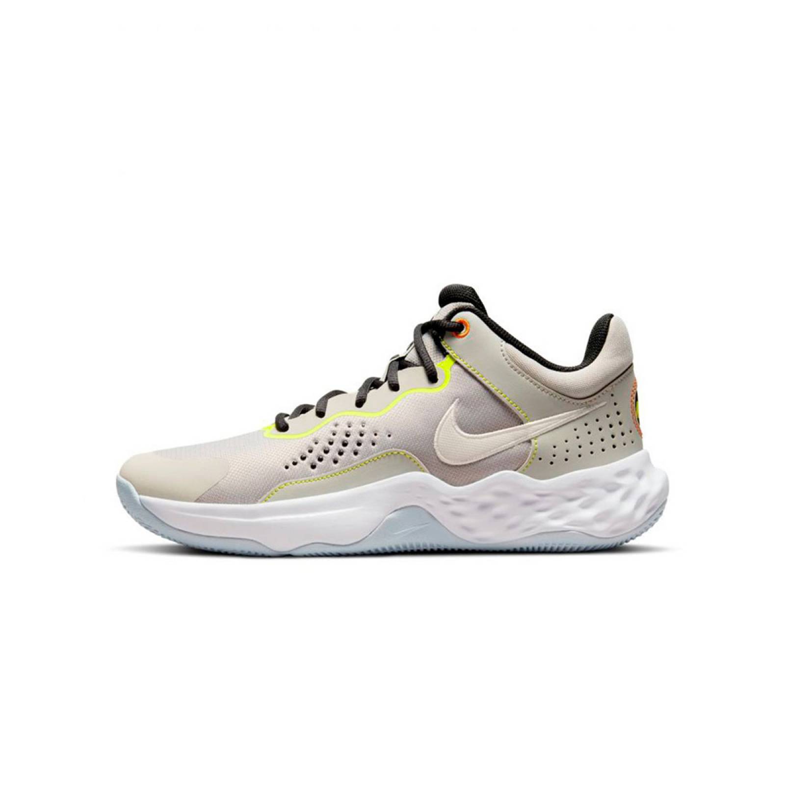 TENIS NIKE FLY. BY MID 3 GRIS/VERDE BASQUETBALL COMODO SPORT LIGERO CABALLERO DD9311-004