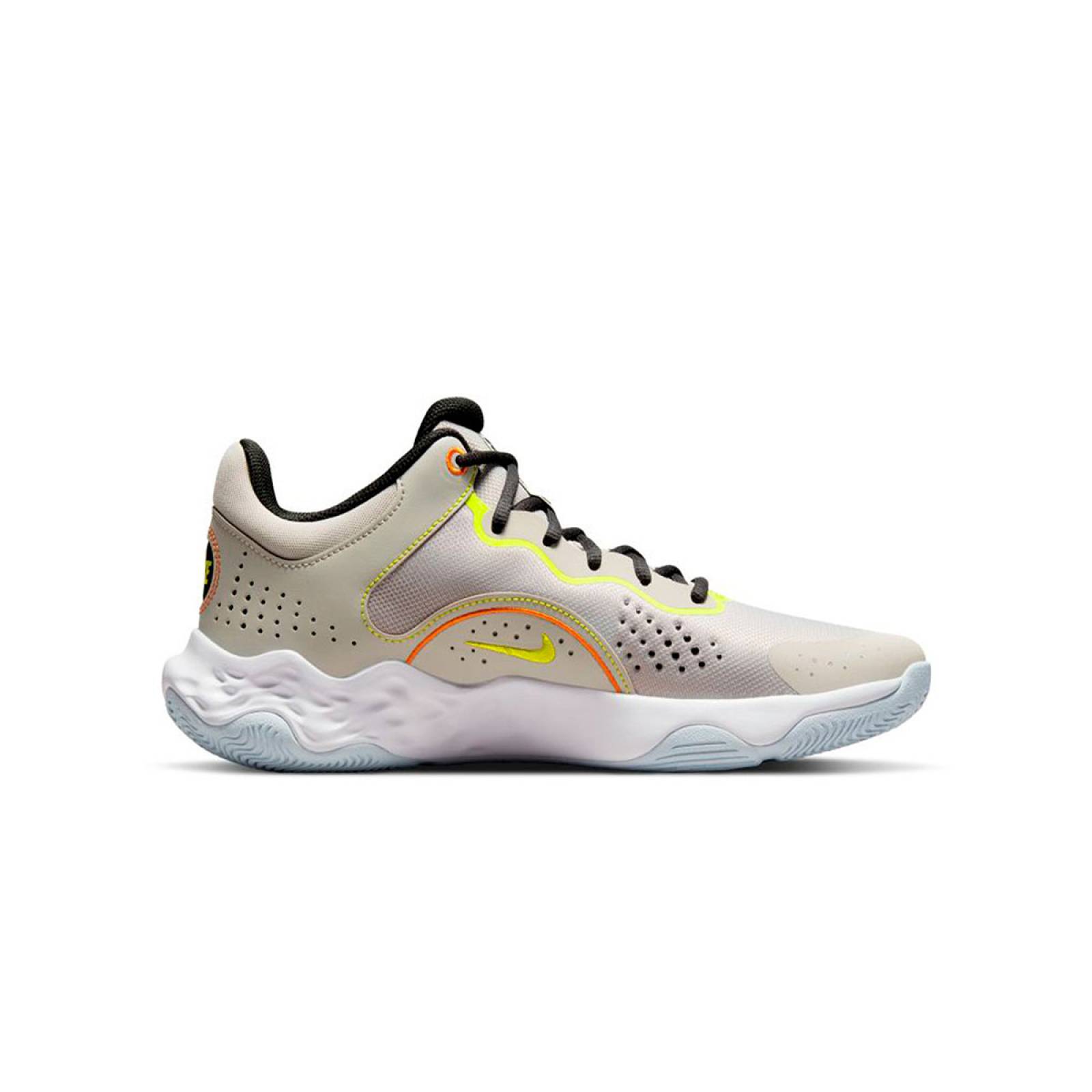 TENIS NIKE FLY. BY MID 3 GRIS/VERDE BASQUETBALL COMODO SPORT LIGERO CABALLERO DD9311-004