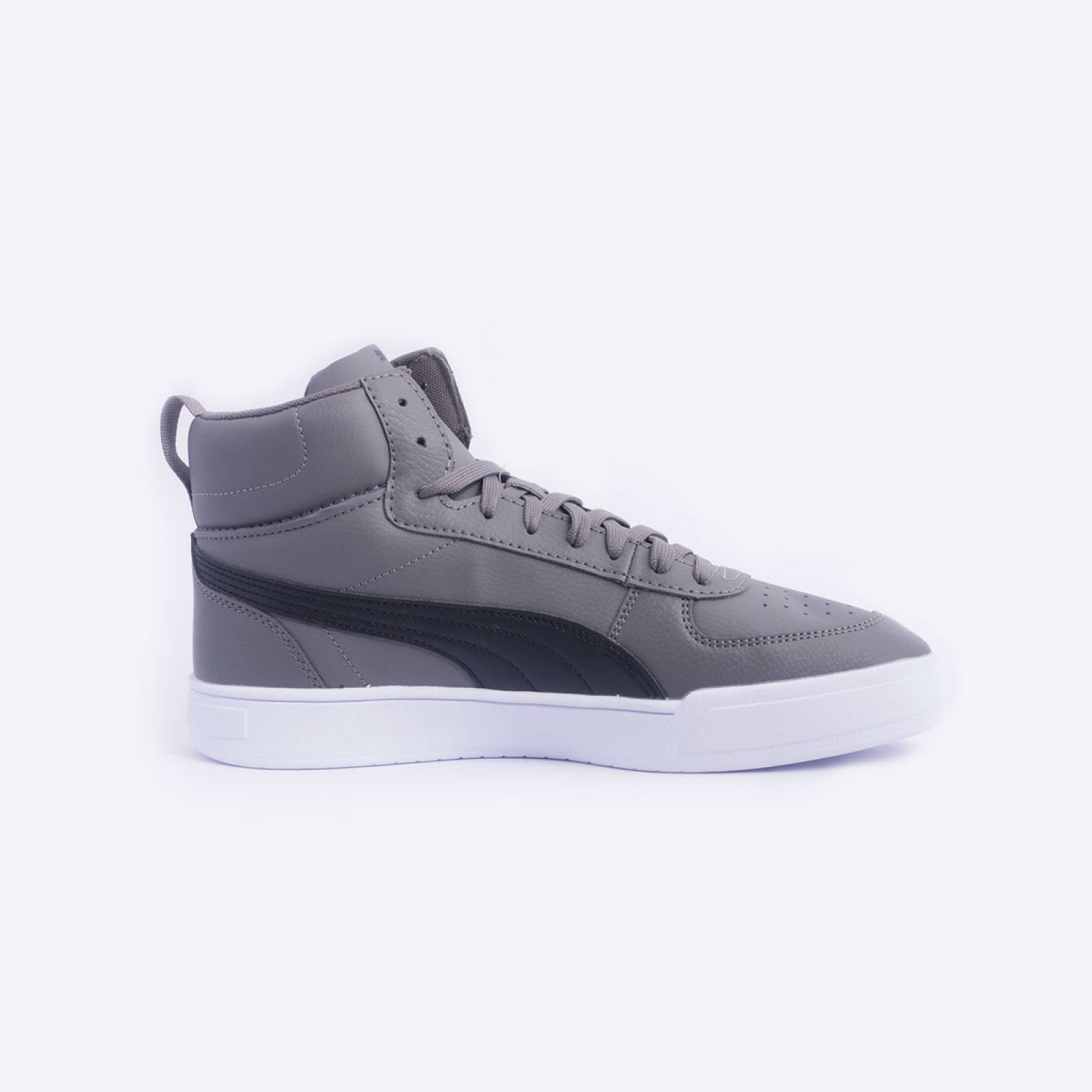 Tenis Puma Caven Mid Gris/Negro Caballero Comodo Ligero Urbano 385843-05