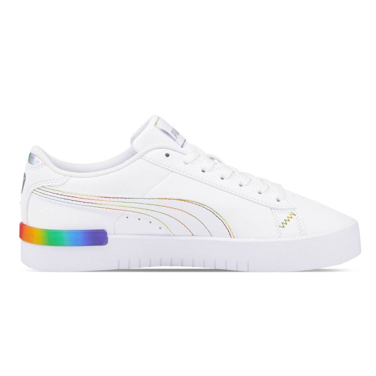 TENIS PUMA JADA RAINBOW BLANCO CASUA COMODO LIGERO 384823-02