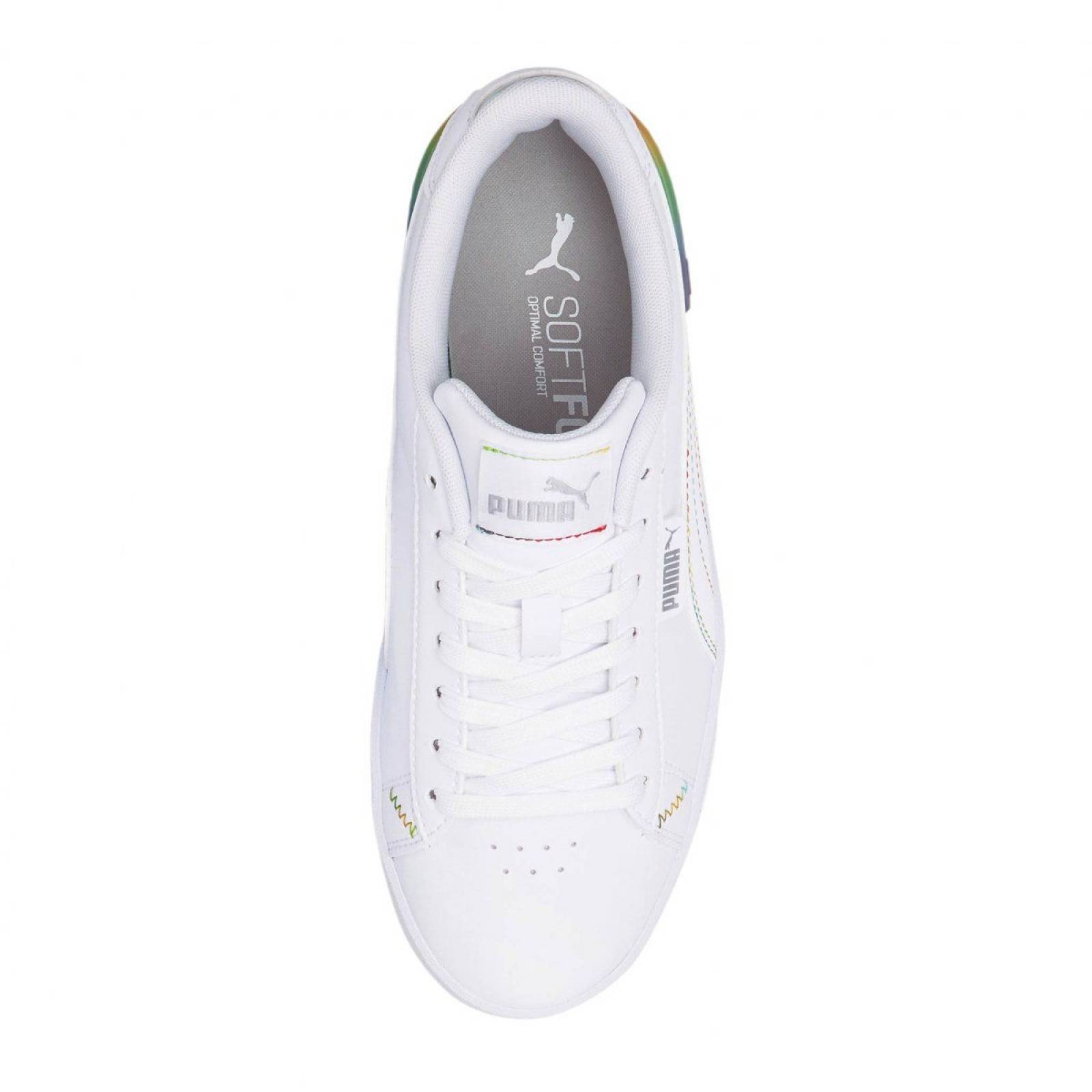 TENIS PUMA JADA RAINBOW BLANCO CASUA COMODO LIGERO 384823-02