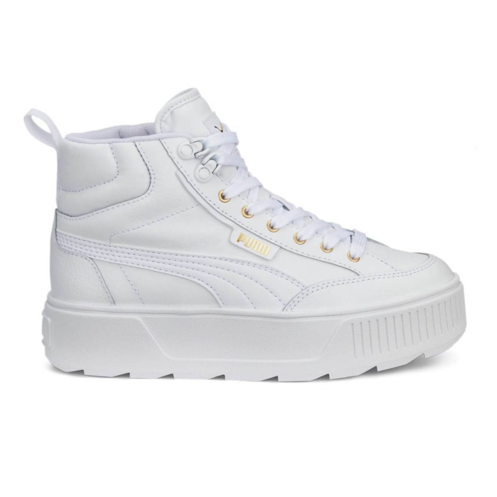 TENIS PUMA KARMEN MID BLANCO PLATAFORMA COMODO 385857-01