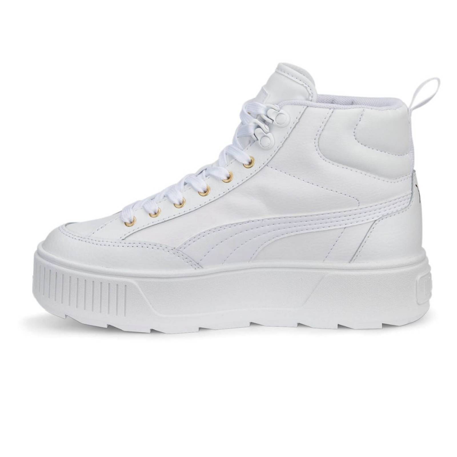 TENIS PUMA KARMEN MID BLANCO PLATAFORMA COMODO 385857-01