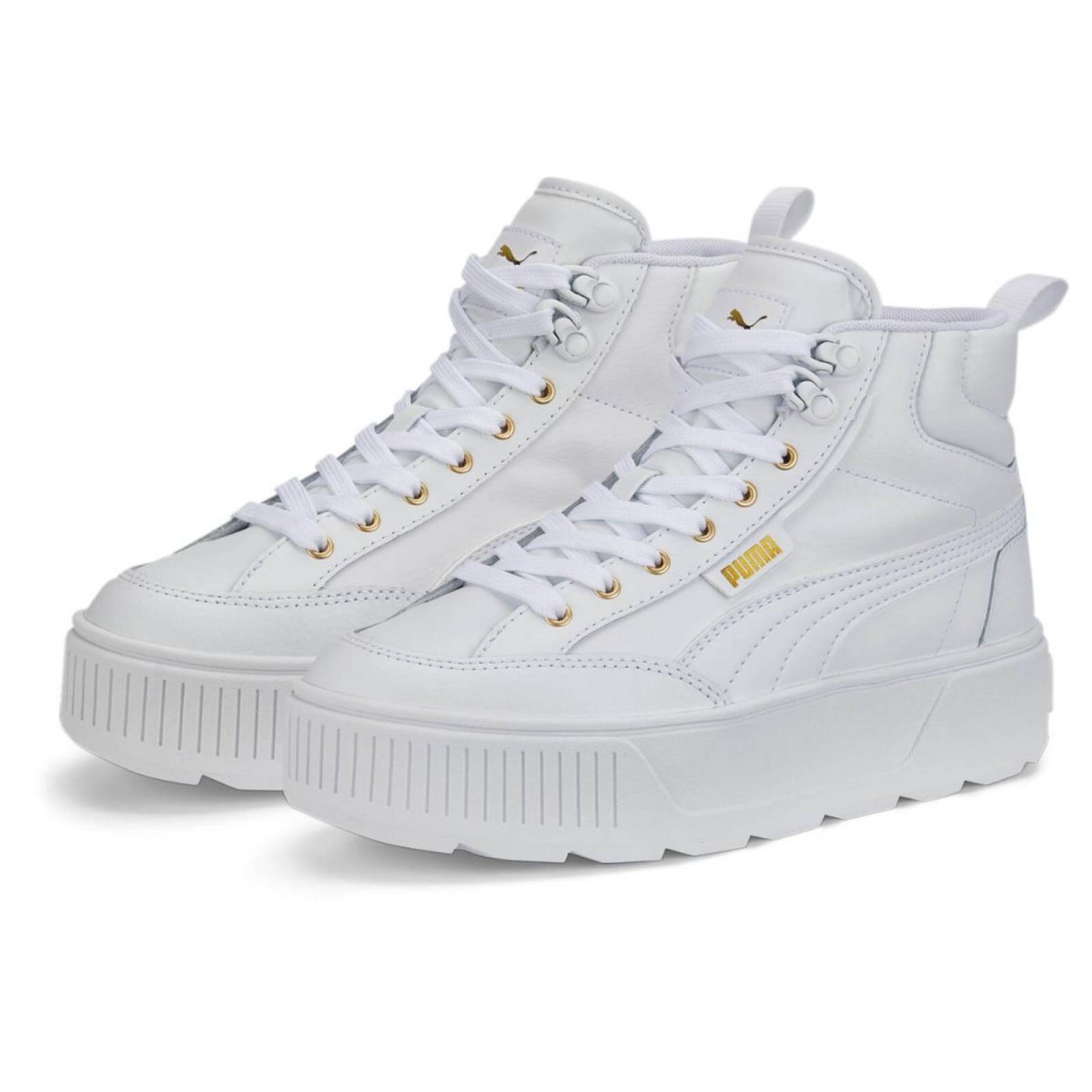 TENIS PUMA KARMEN MID BLANCO PLATAFORMA COMODO 385857-01
