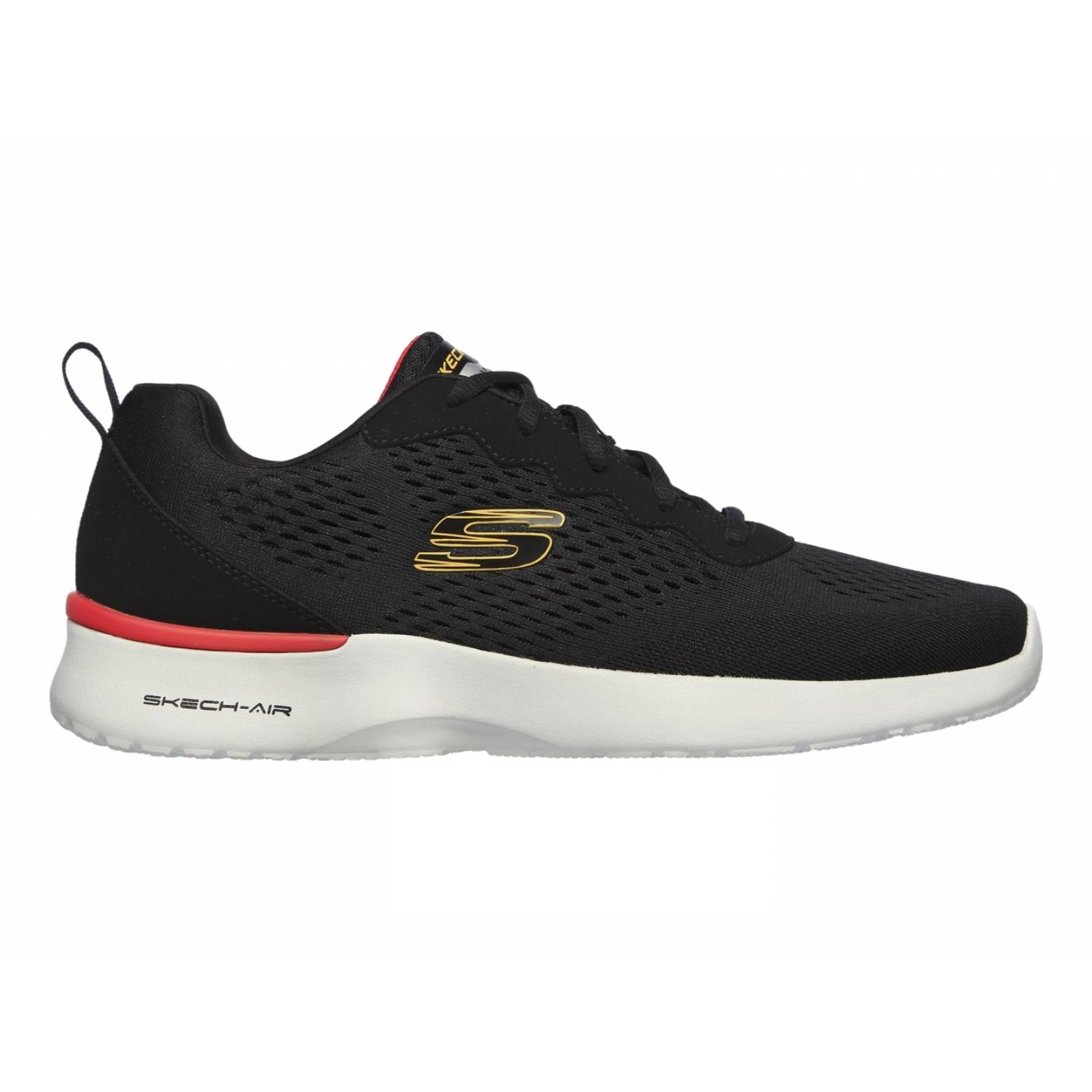 TENIS SKECHERS SKECHAIR HOMBRE COMFORT MEMORY NEGRO 232291