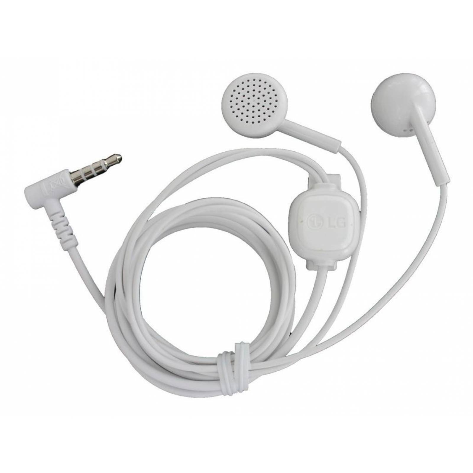 Audifonos LG Manos Libres In-ear Originales Q6 K11 Q Stylus Blanco