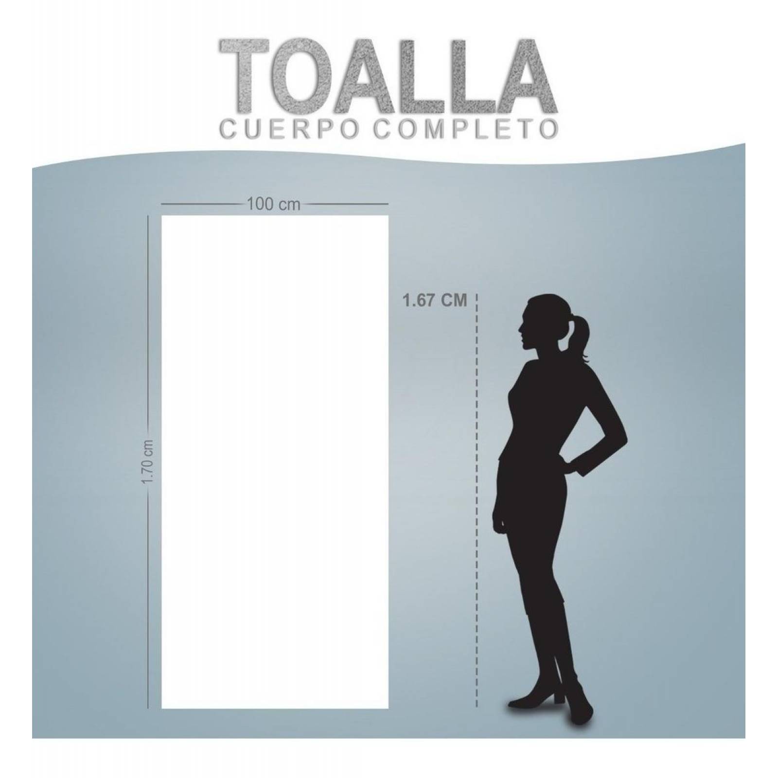 Set 2 Toallas Baño Completo 100% Algodón Grand Grano De Oro Rosa