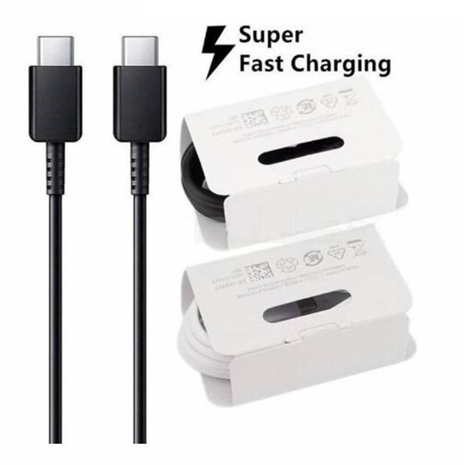 Cable Usb Tipo C A C Motorola Carga Rápida / Datos 3 Amp 1m 