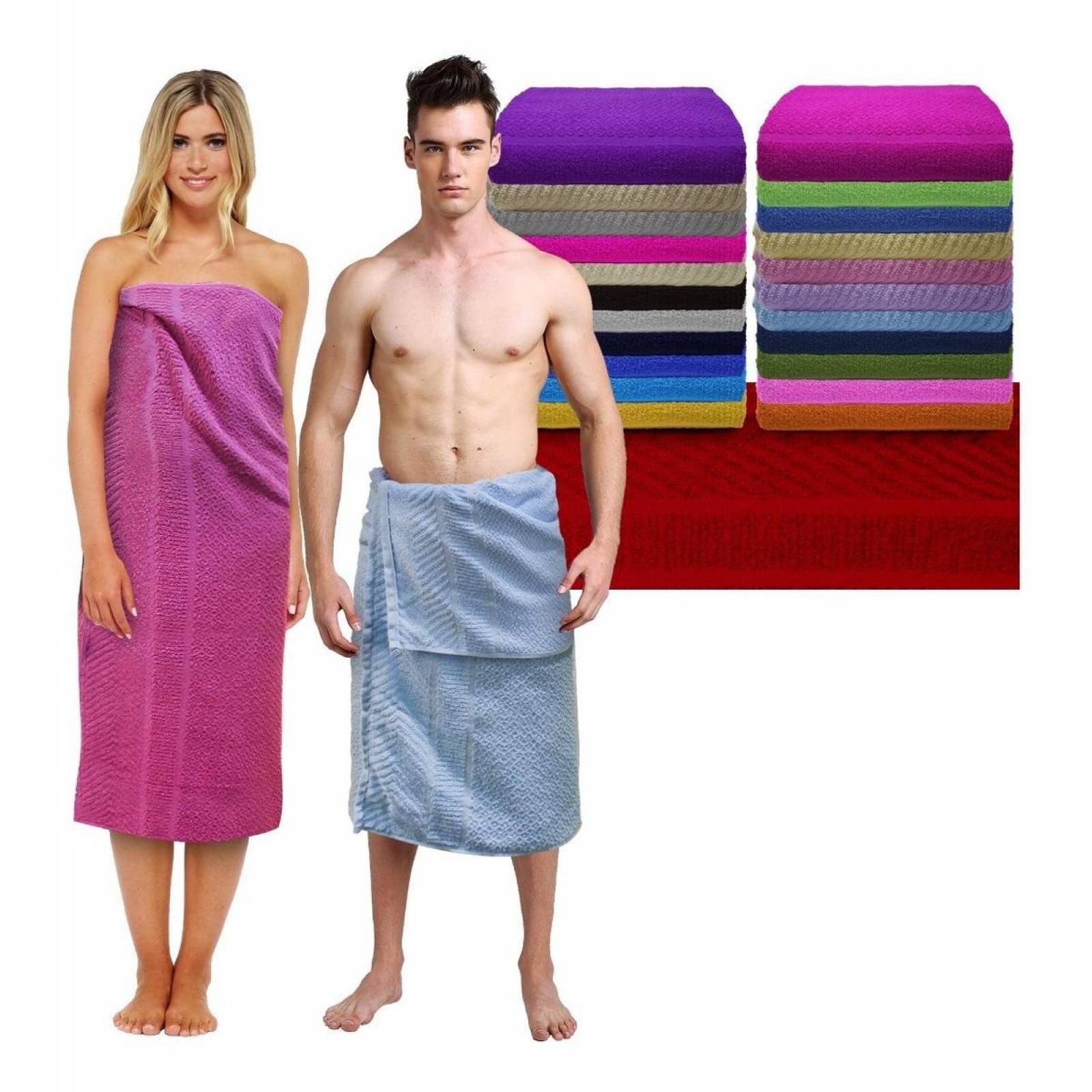 Toalla Grande Baño Completo 100% Algodón Grano De Oro