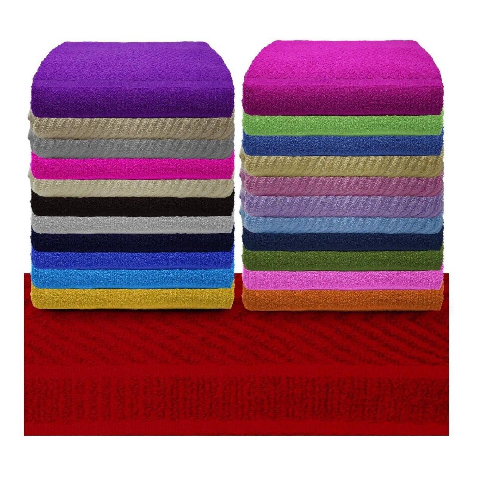 Toalla Grande Baño Completo 100% Algodón Grano De Oro