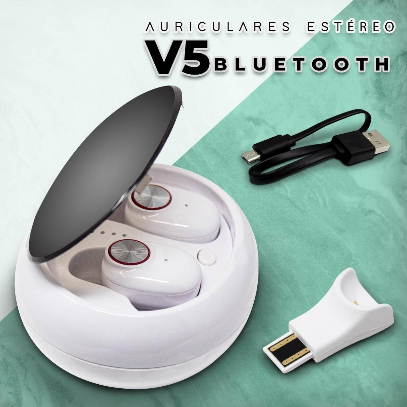 Audifonos Bluetooth Manos Libres Inalambrico Airdot Original Blanco