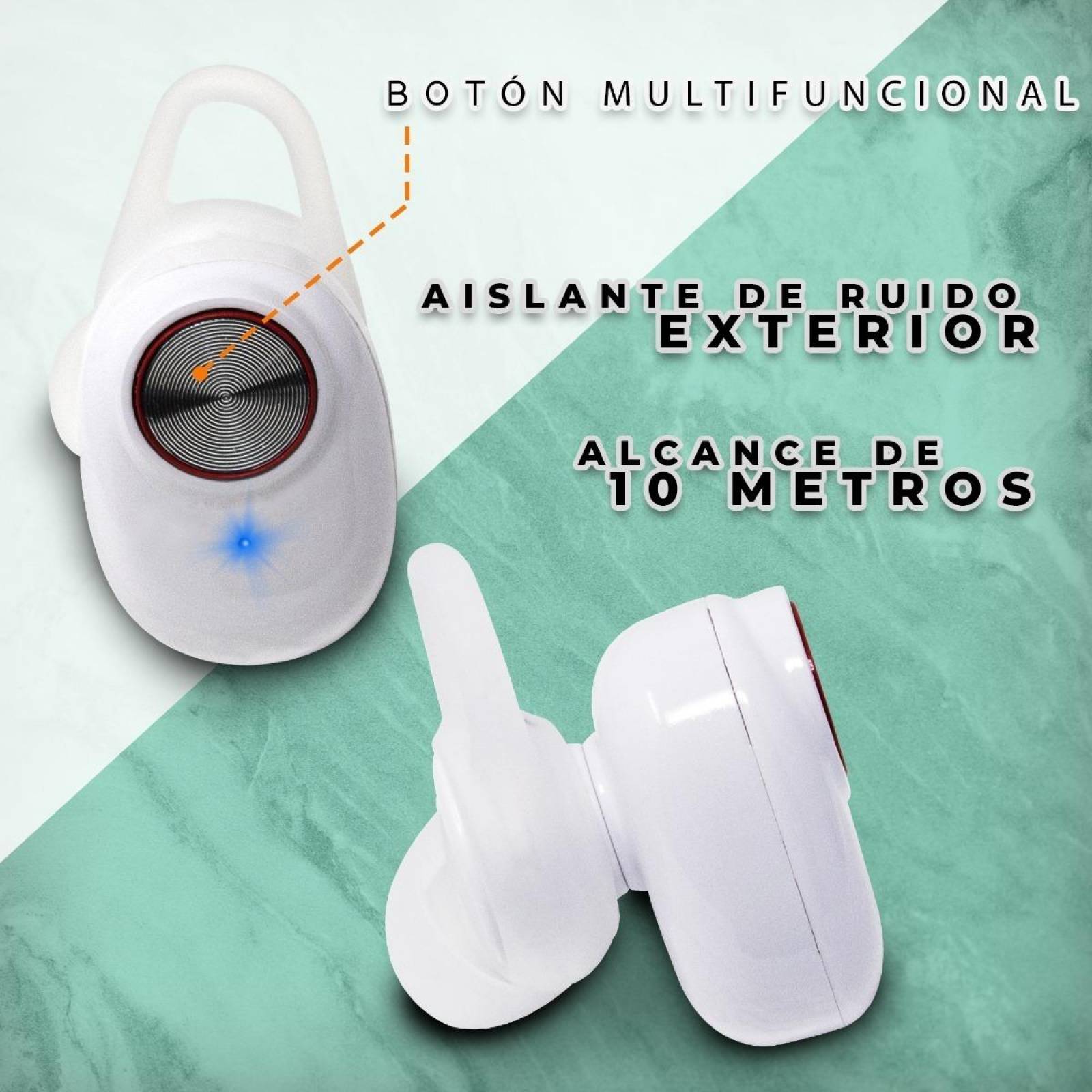 Audifonos Bluetooth Manos Libres Inalambrico Airdot Original Blanco