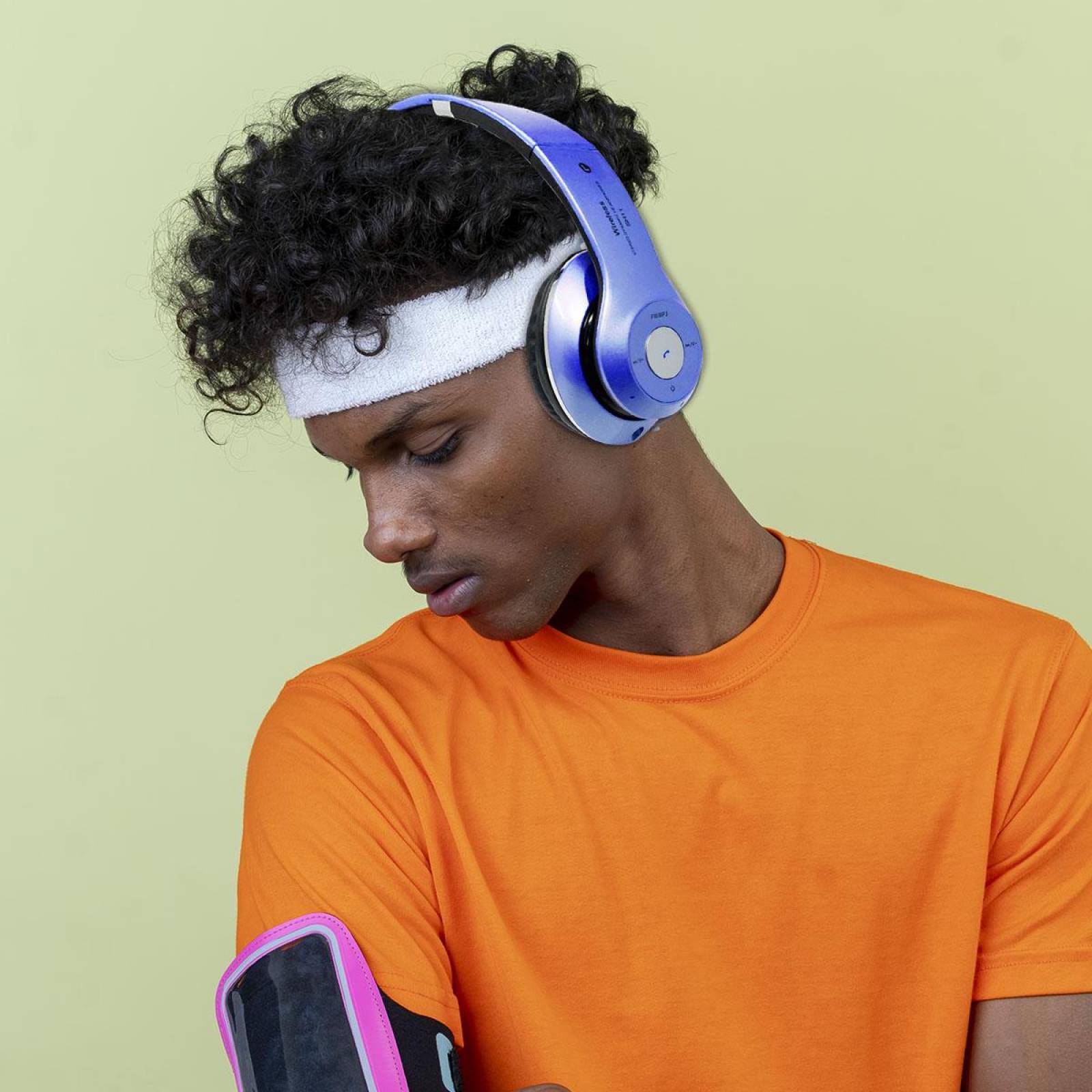 Audifonos Diadema Bluetooth Mp3 Fm Micro Sd Auxiliar Estándar