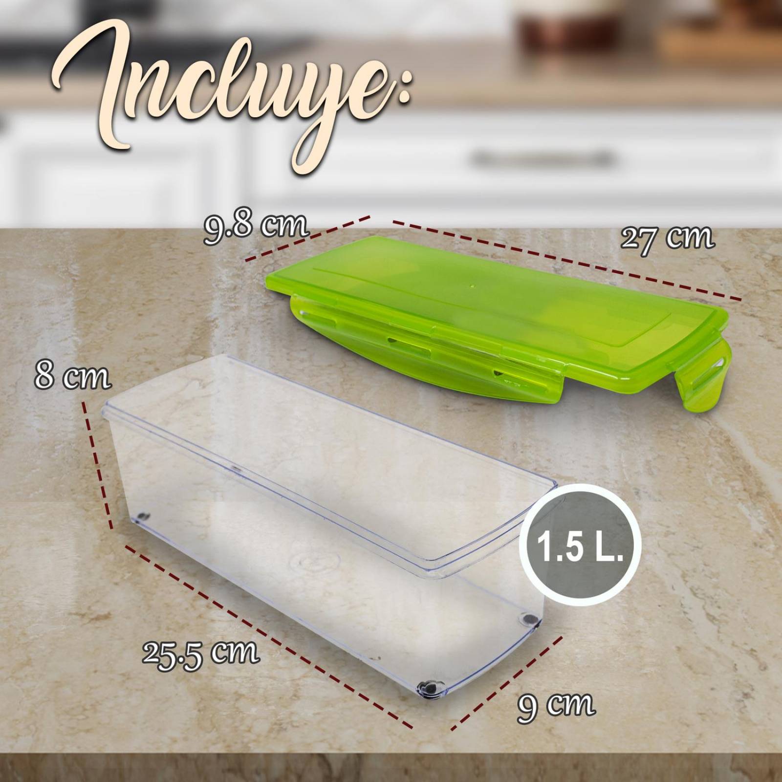 Cortador Rallador Rebanador De Verduras 7 En 1 Tipo Slicer 