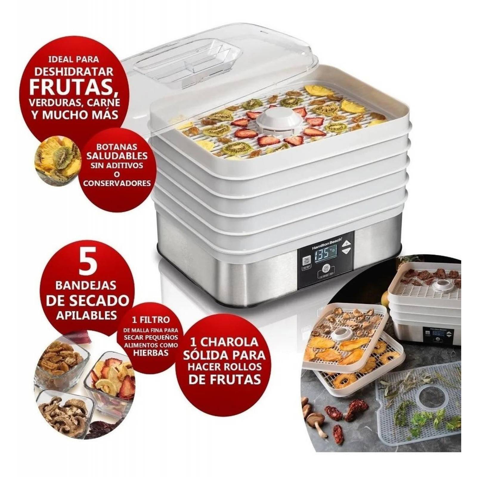 Maquina Deshidratadora Deshidratador De Alimentos Hamilton 