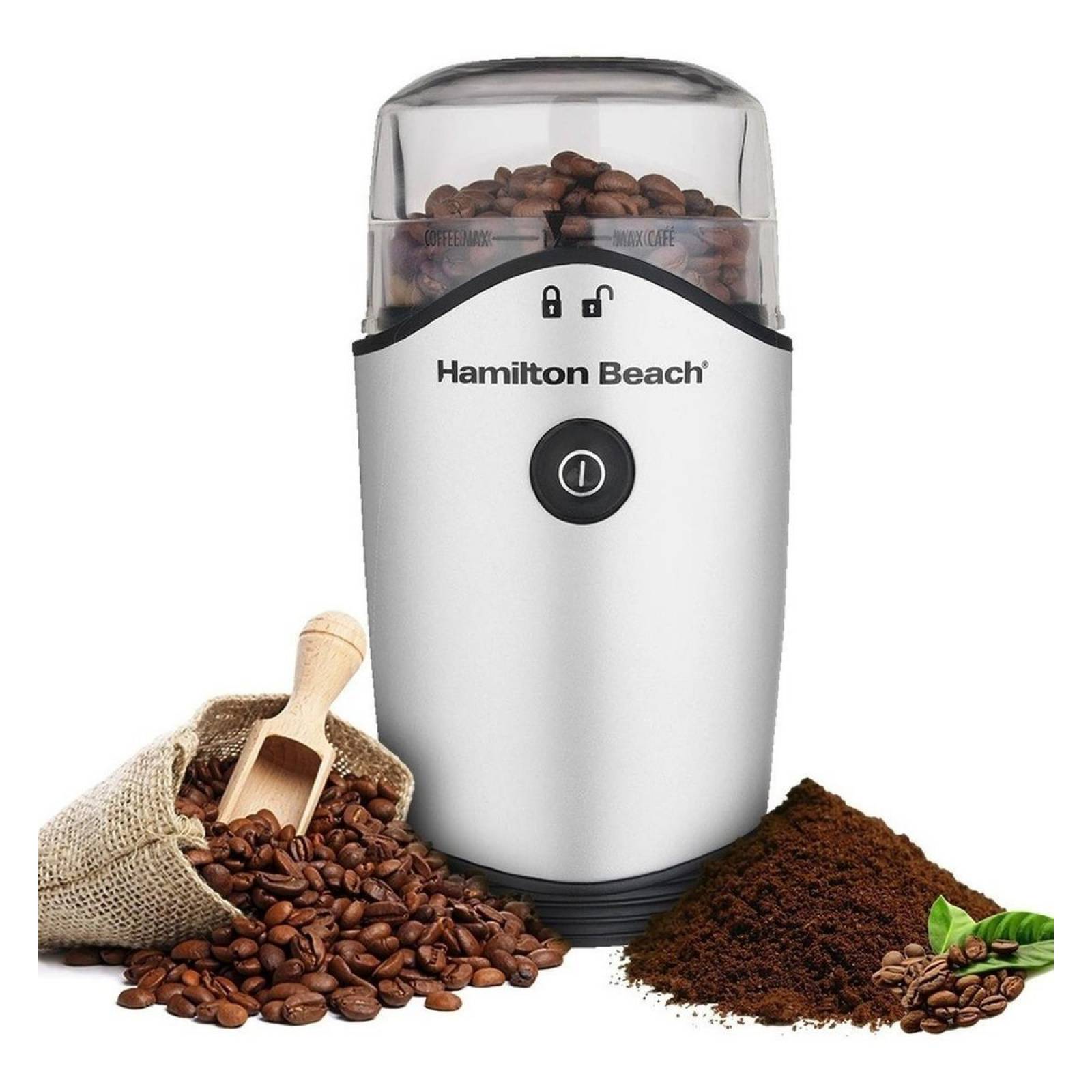 Molino De Cafe Y Especias Hamilton Beach 12 Tazas 80350r 