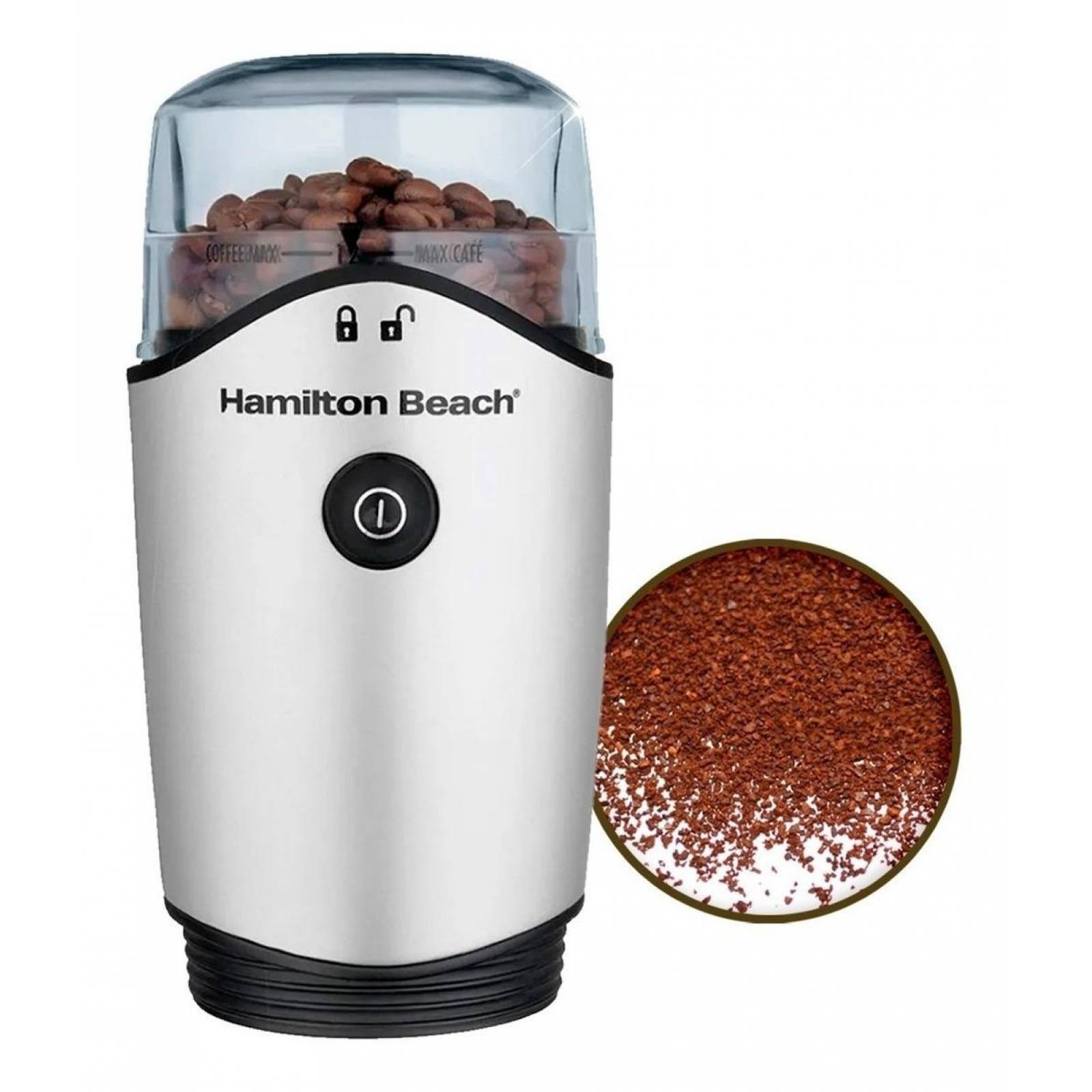 Molino De Cafe Y Especias Hamilton Beach 12 Tazas 80350r 