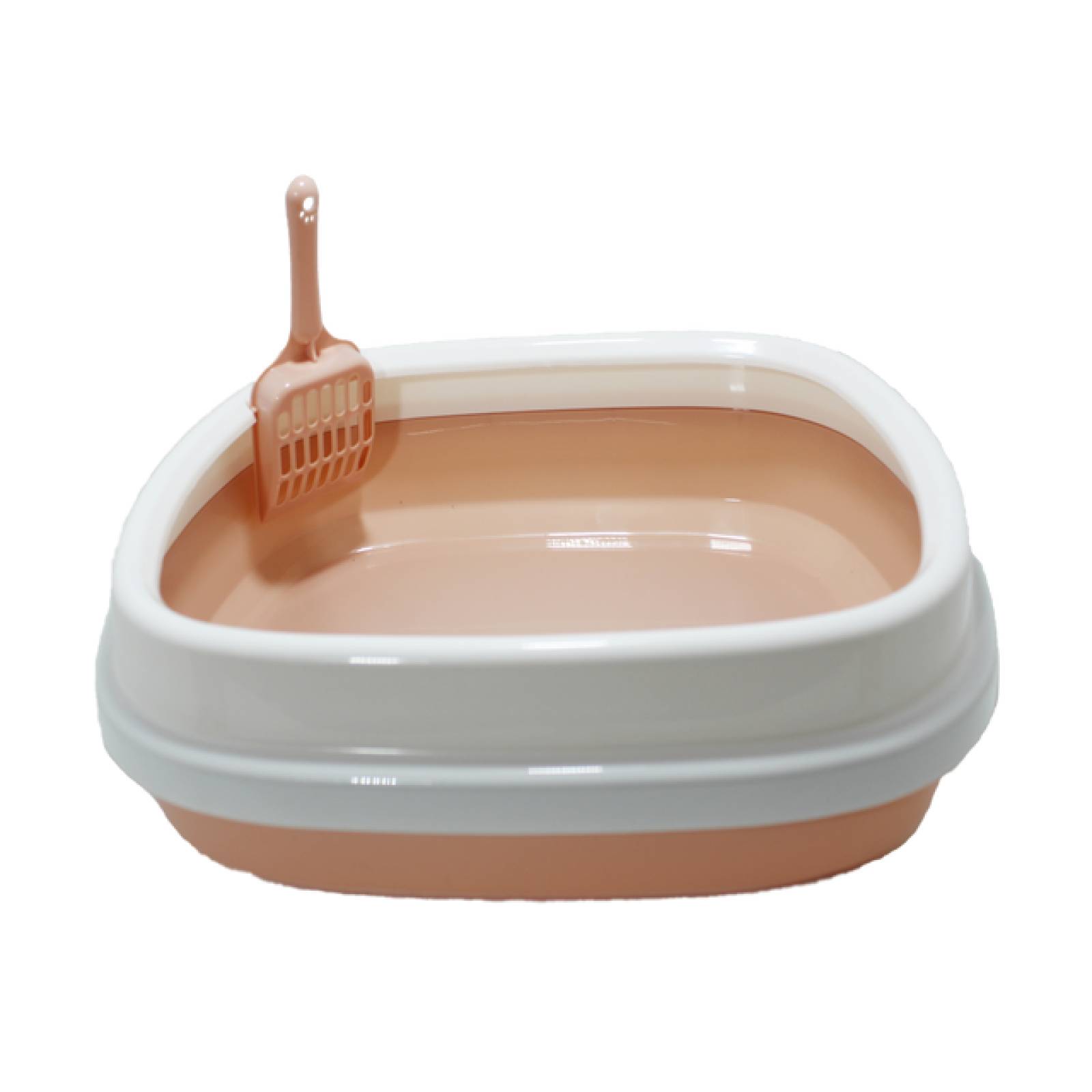 Arenero Para Gato Grande, color Rosa