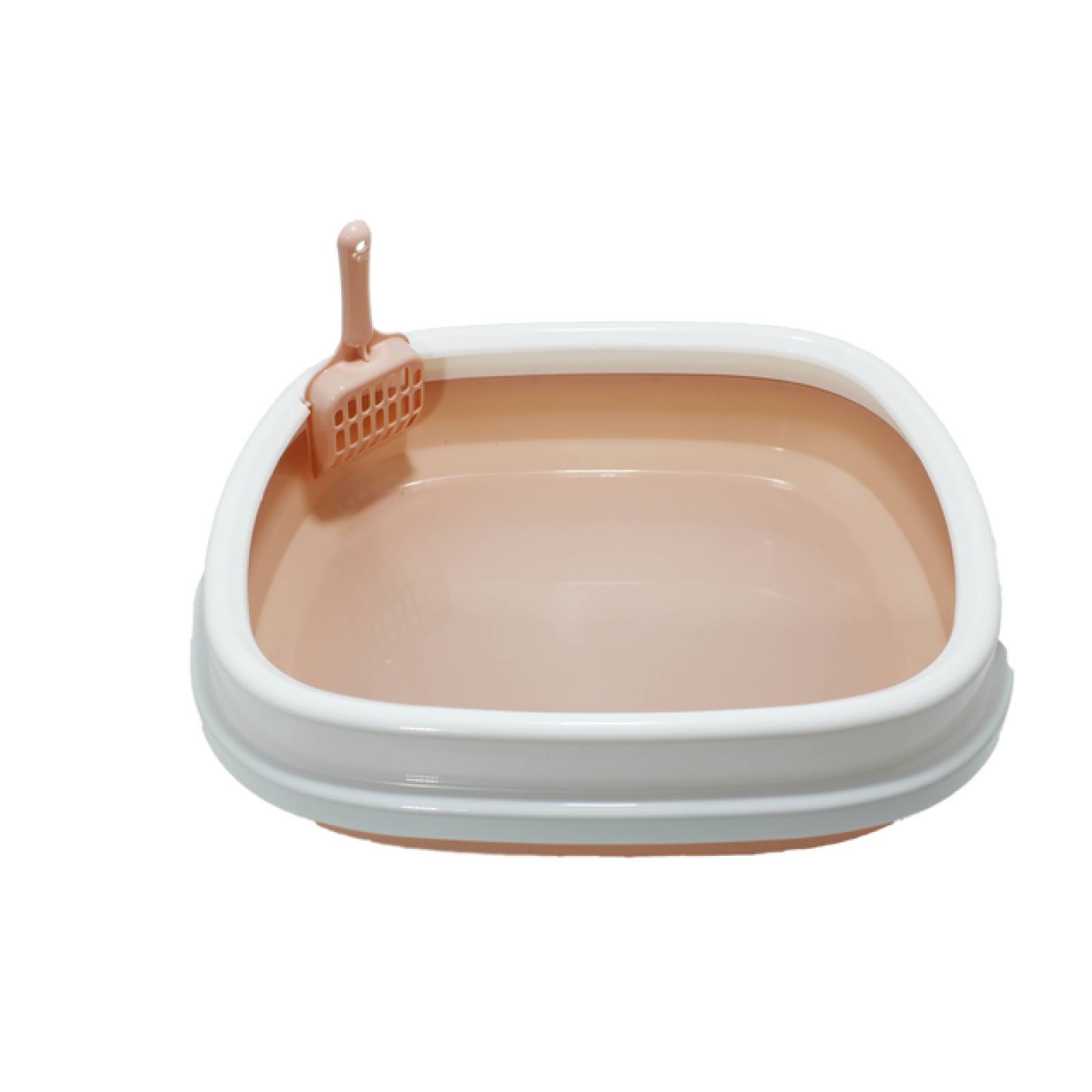 Arenero Para Gato Grande, color Rosa