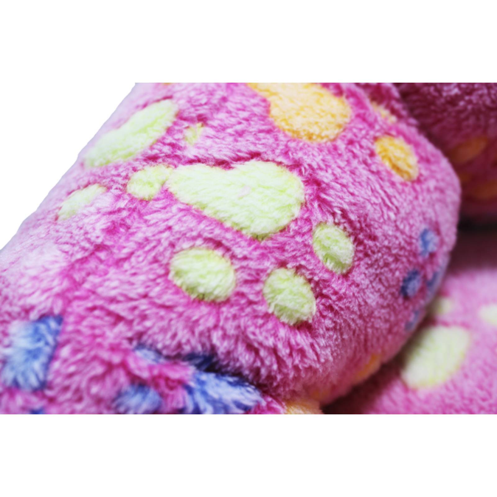 Cama polar rosa para perro grande