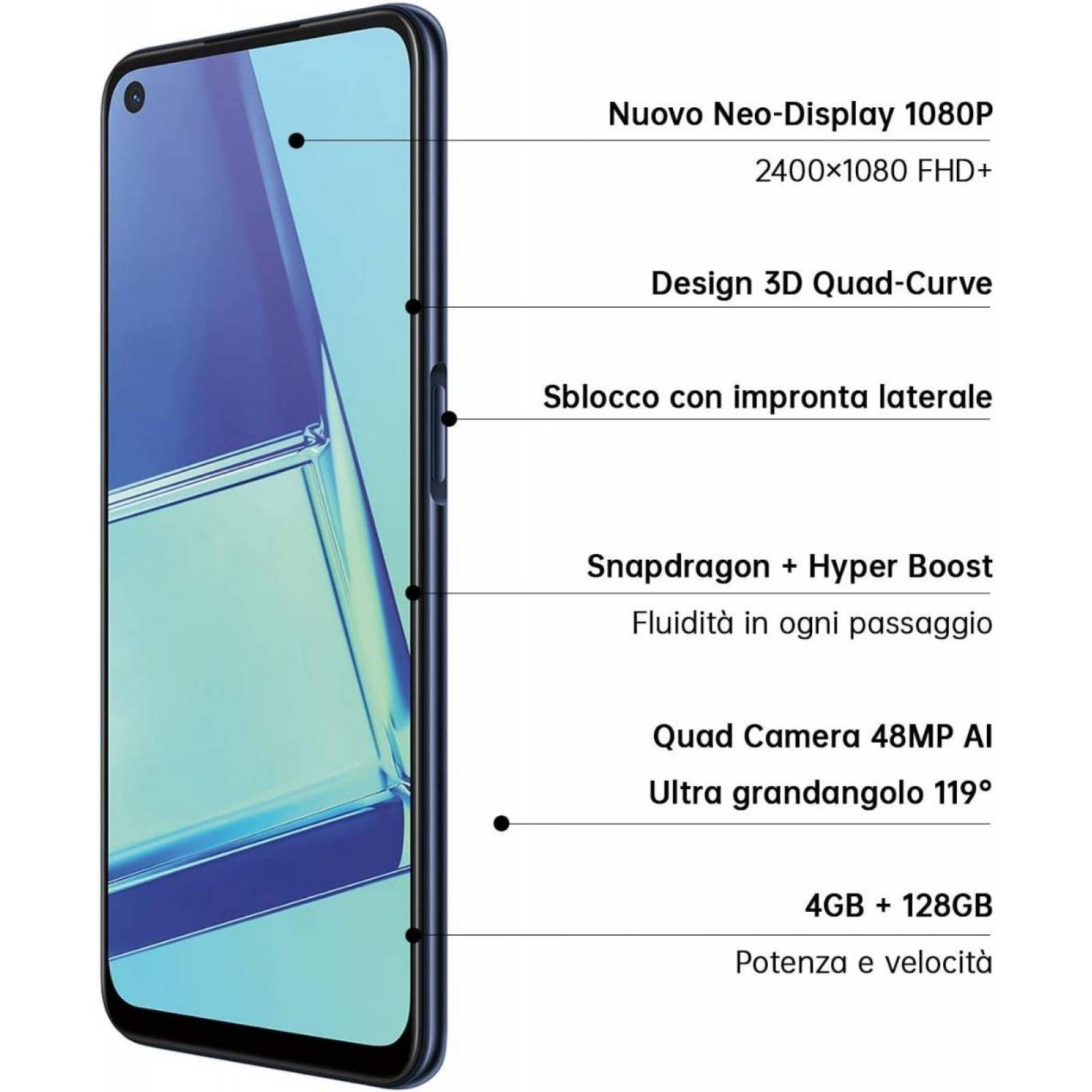 Oppo A72 4gb   128gb Negro Dual Sim