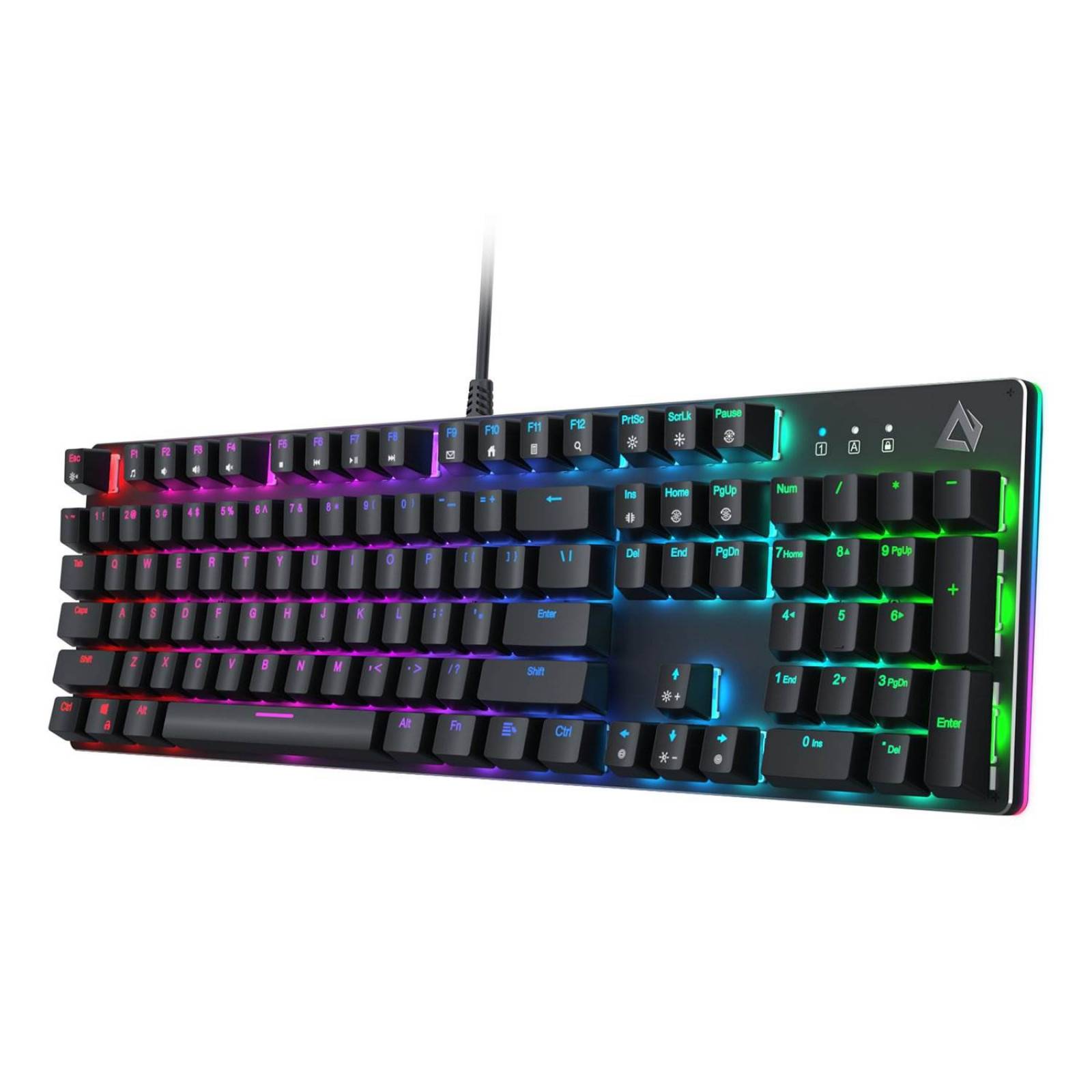 Aukey Teclaro Gamer KM G12 RGB Iluminado programable