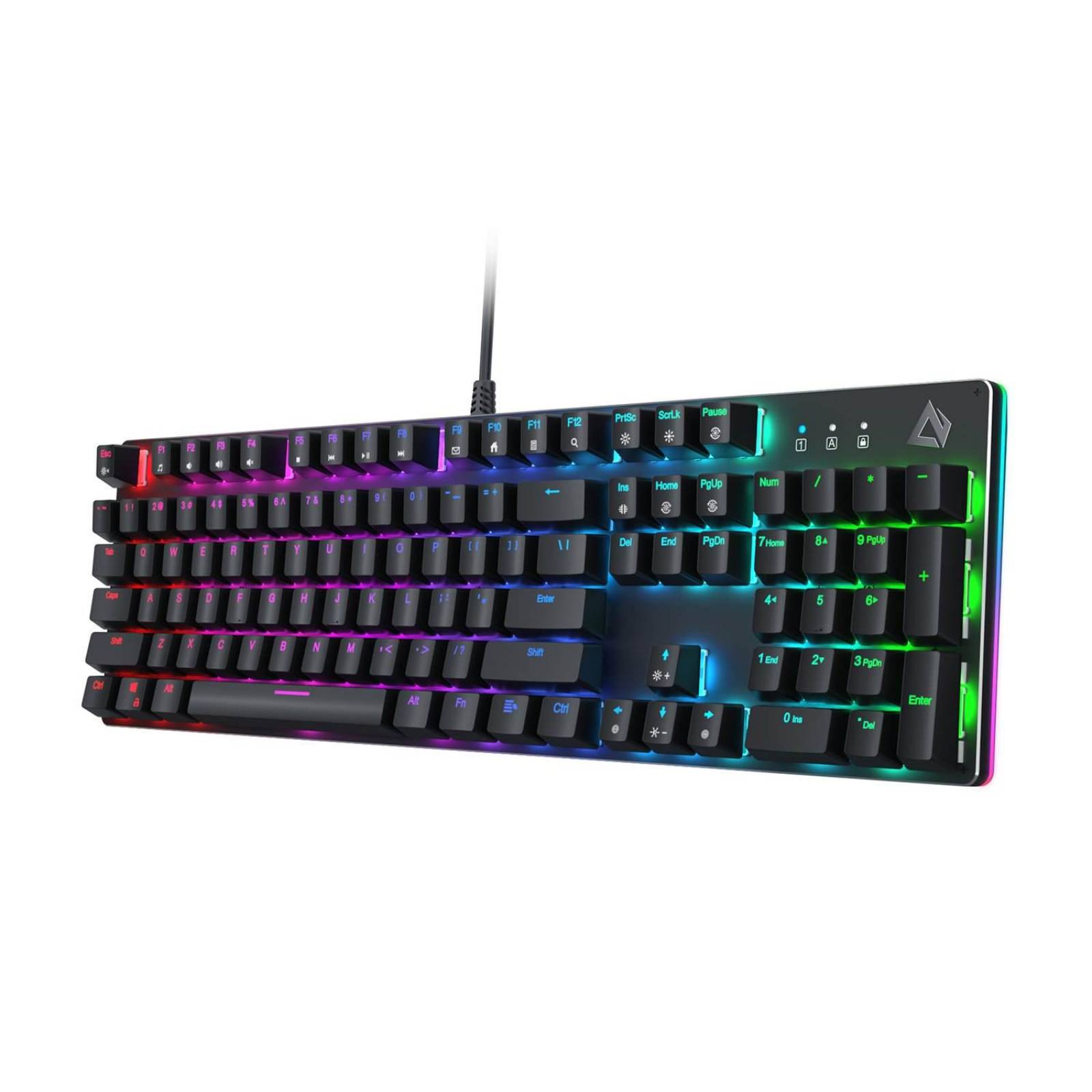 Aukey Teclaro Gamer KM G12 RGB Iluminado programable