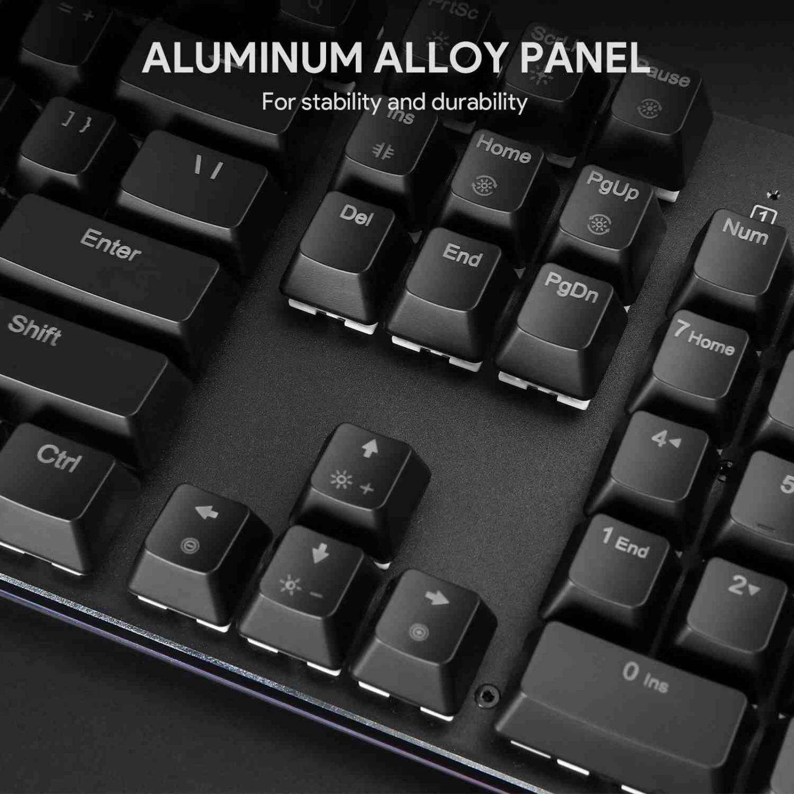 Aukey Teclaro Gamer KM G12 RGB Iluminado programable