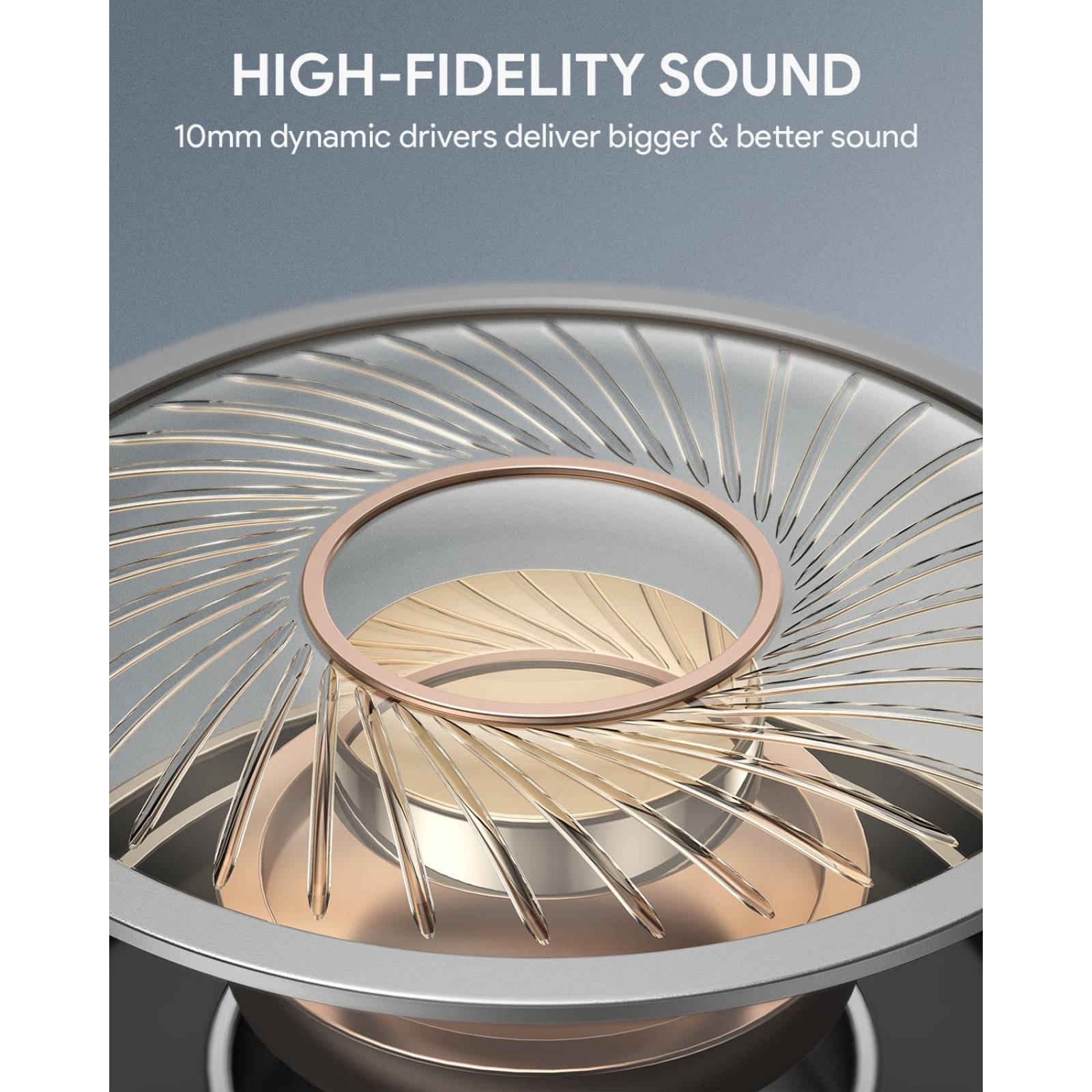 Audífonos Aukey Cancelación de Ruido IPX5 Batería 35hrs