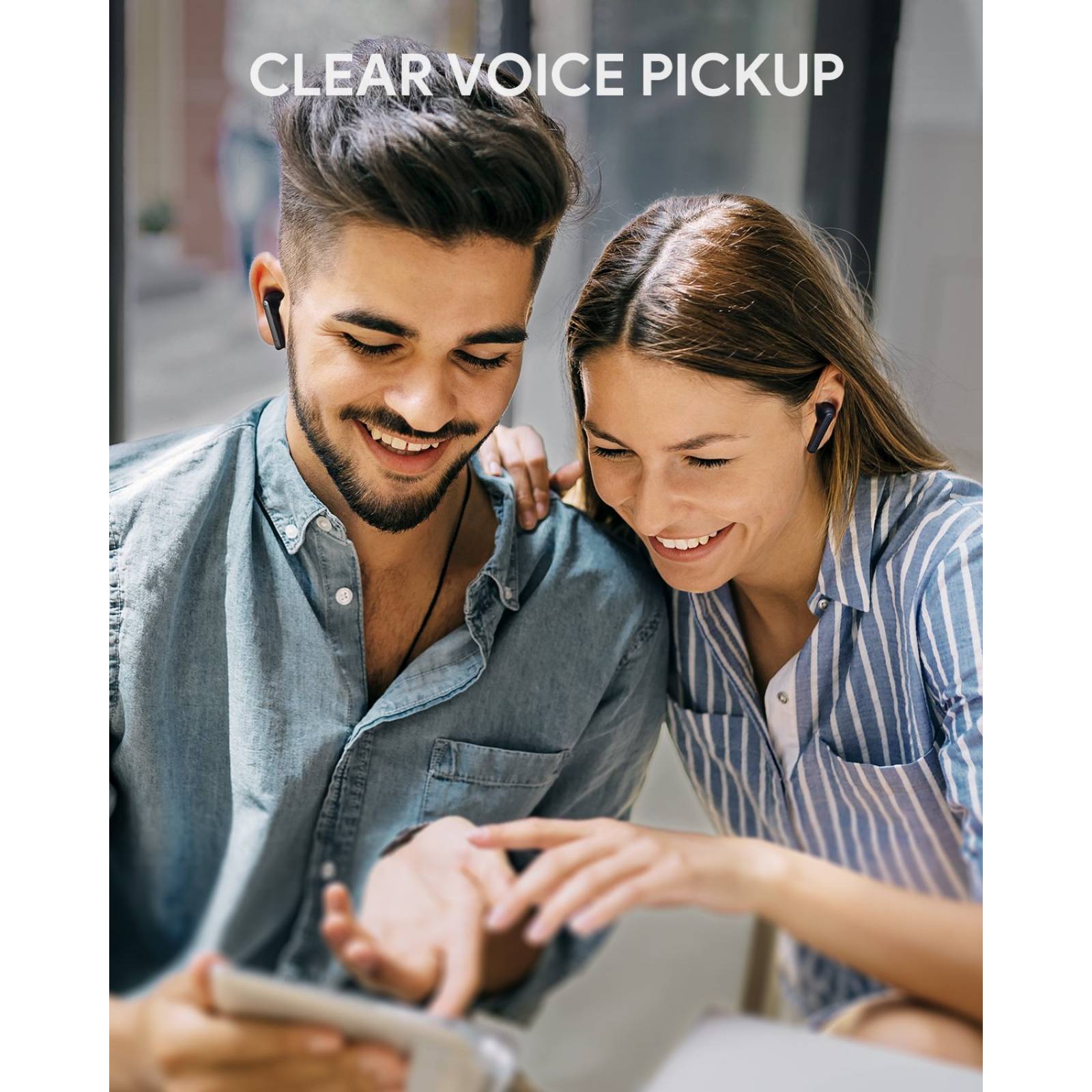 Audífonos Aukey Cancelación de Ruido IPX5 Batería 35hrs