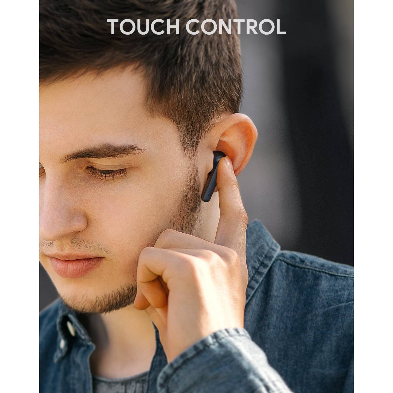 Audífonos Aukey Cancelación de Ruido IPX5 Batería 35hrs